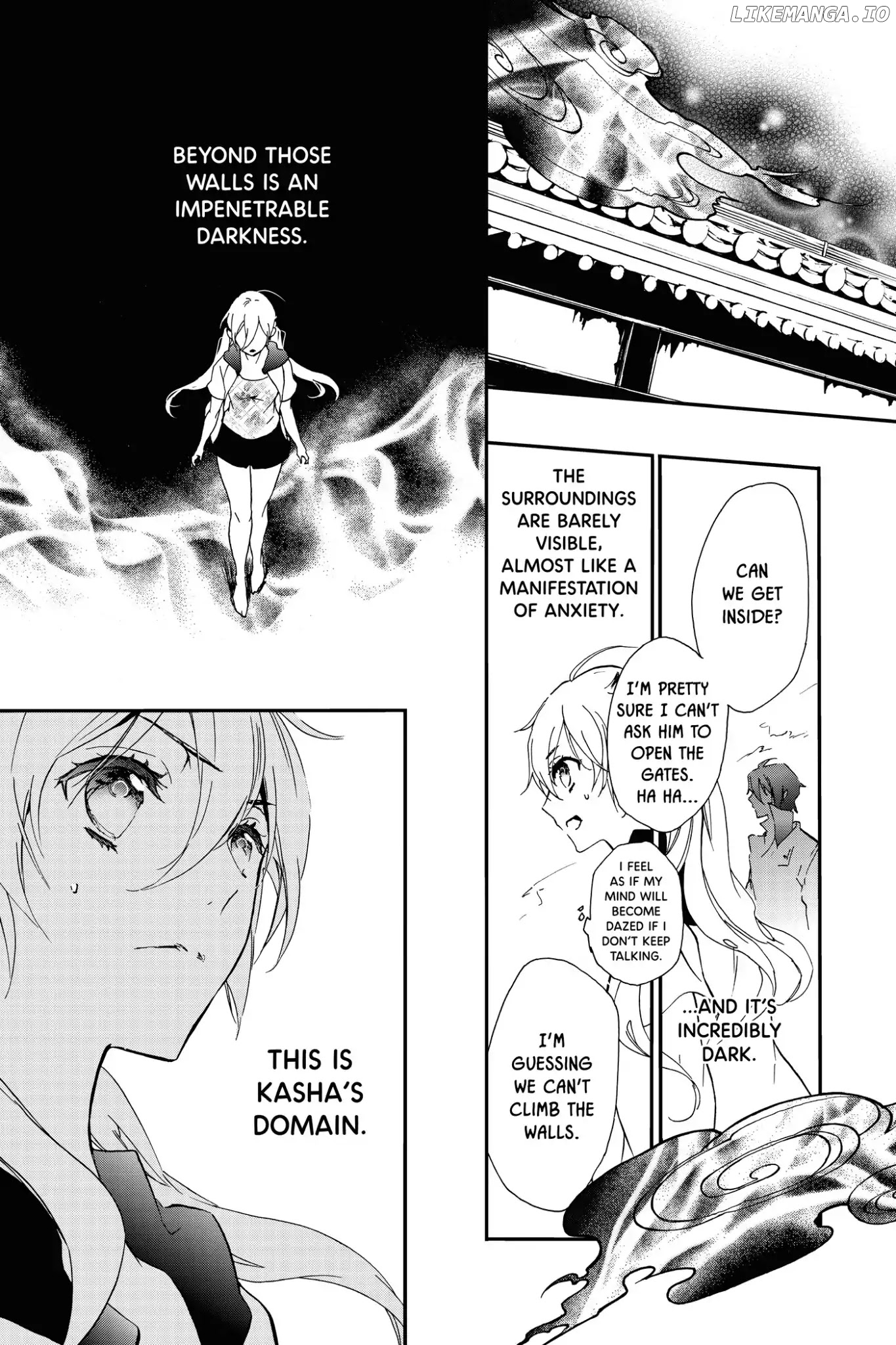 Momochi-san Chi no Ayakashi Ouji chapter 50 - page 23