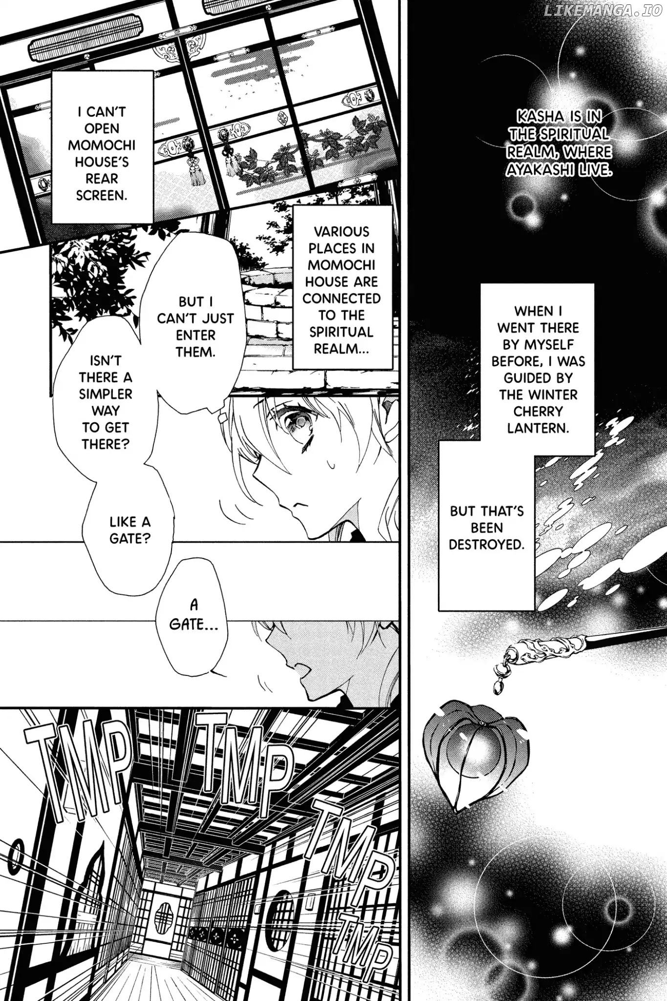 Momochi-san Chi no Ayakashi Ouji chapter 50 - page 7