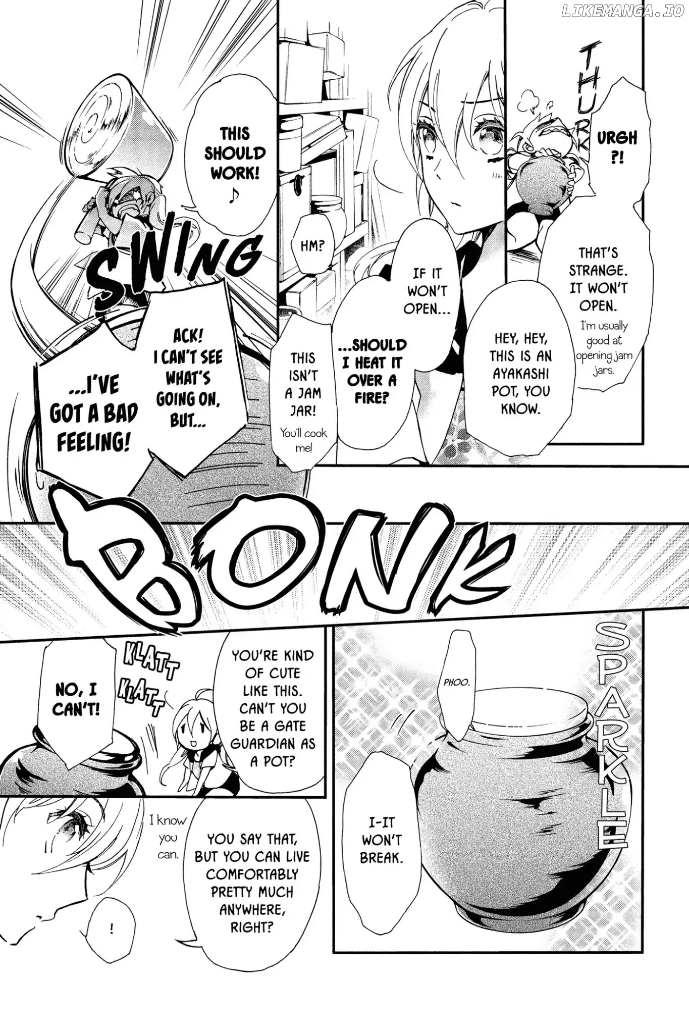 Momochi-san Chi no Ayakashi Ouji chapter 50 - page 9
