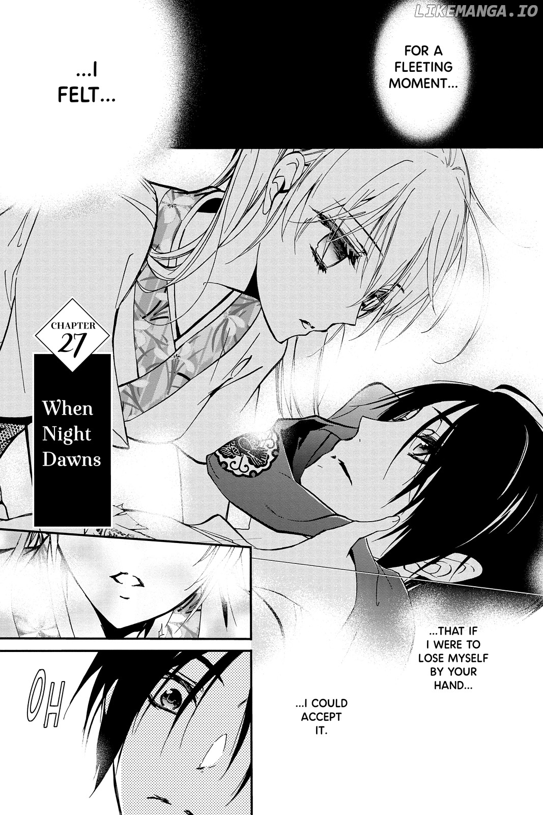 Momochi-san Chi no Ayakashi Ouji chapter 27 - page 1