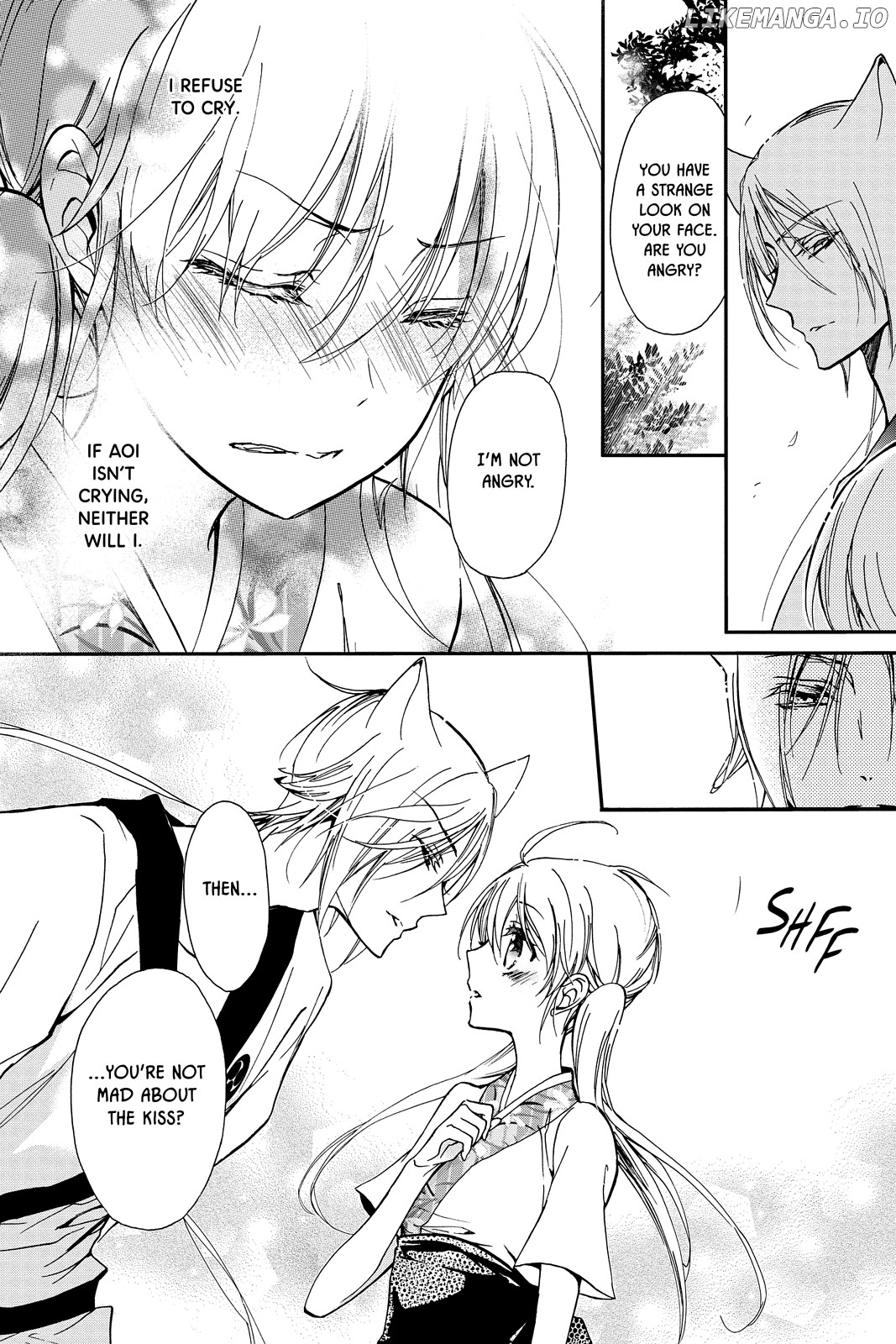 Momochi-san Chi no Ayakashi Ouji chapter 27 - page 17