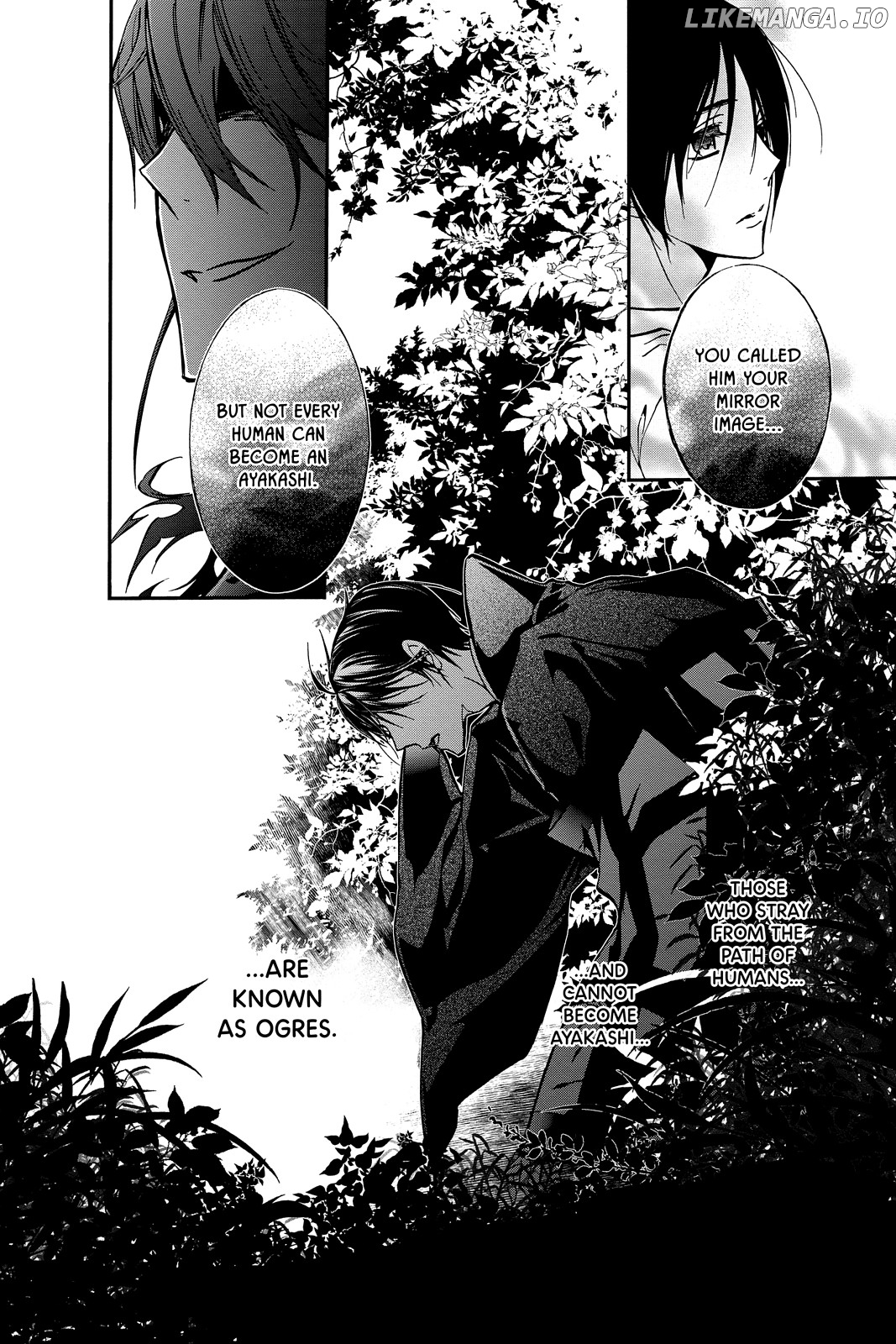 Momochi-san Chi no Ayakashi Ouji chapter 27 - page 21