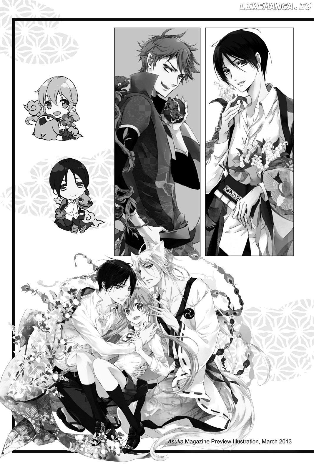 Momochi-san Chi no Ayakashi Ouji chapter 27 - page 34
