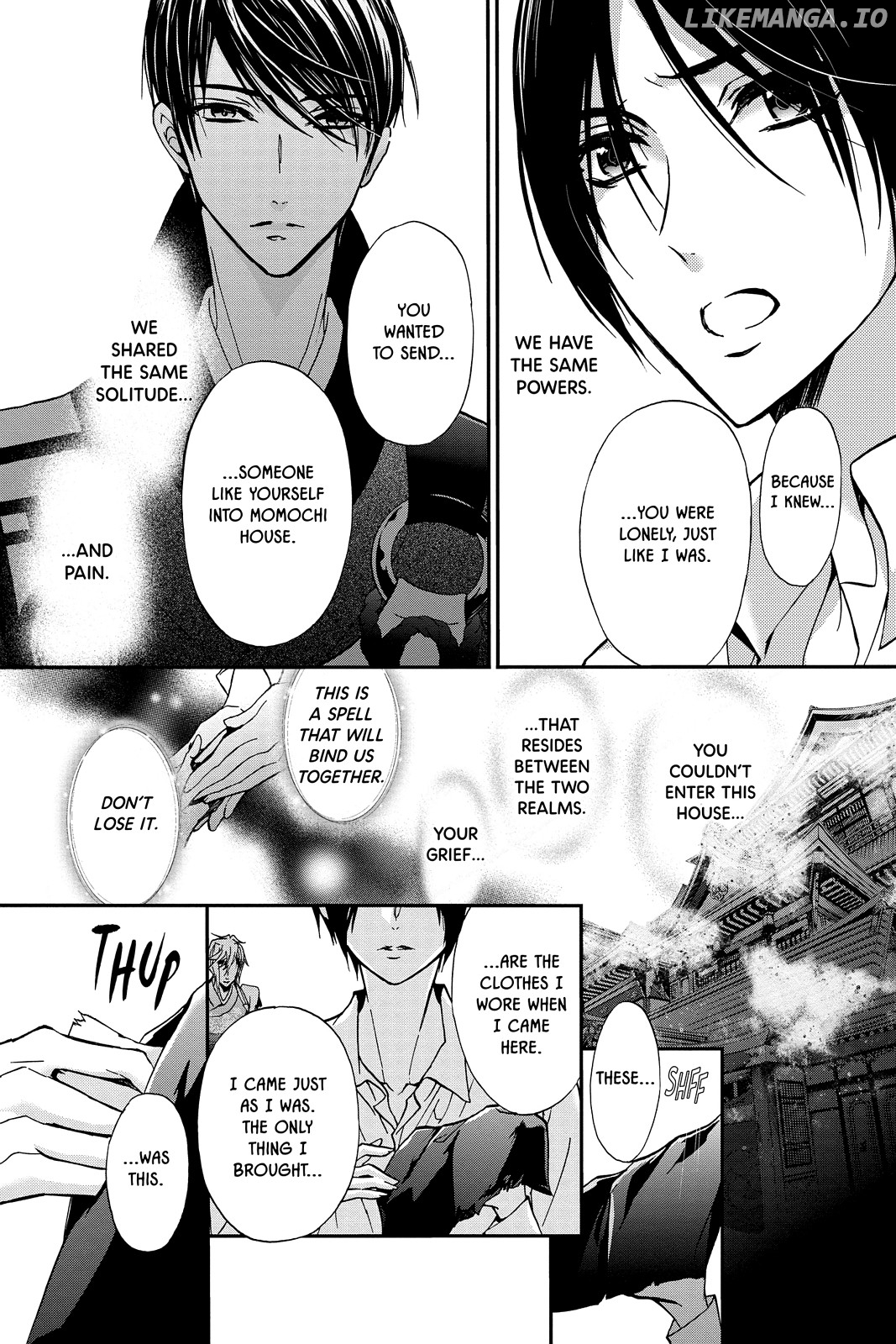 Momochi-san Chi no Ayakashi Ouji chapter 27 - page 8