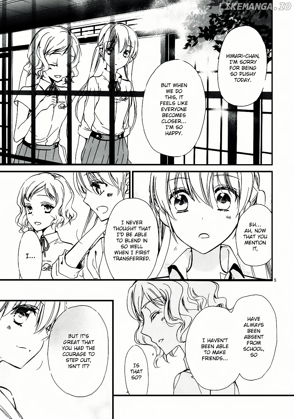 Momochi-san Chi no Ayakashi Ouji chapter 8 - page 9