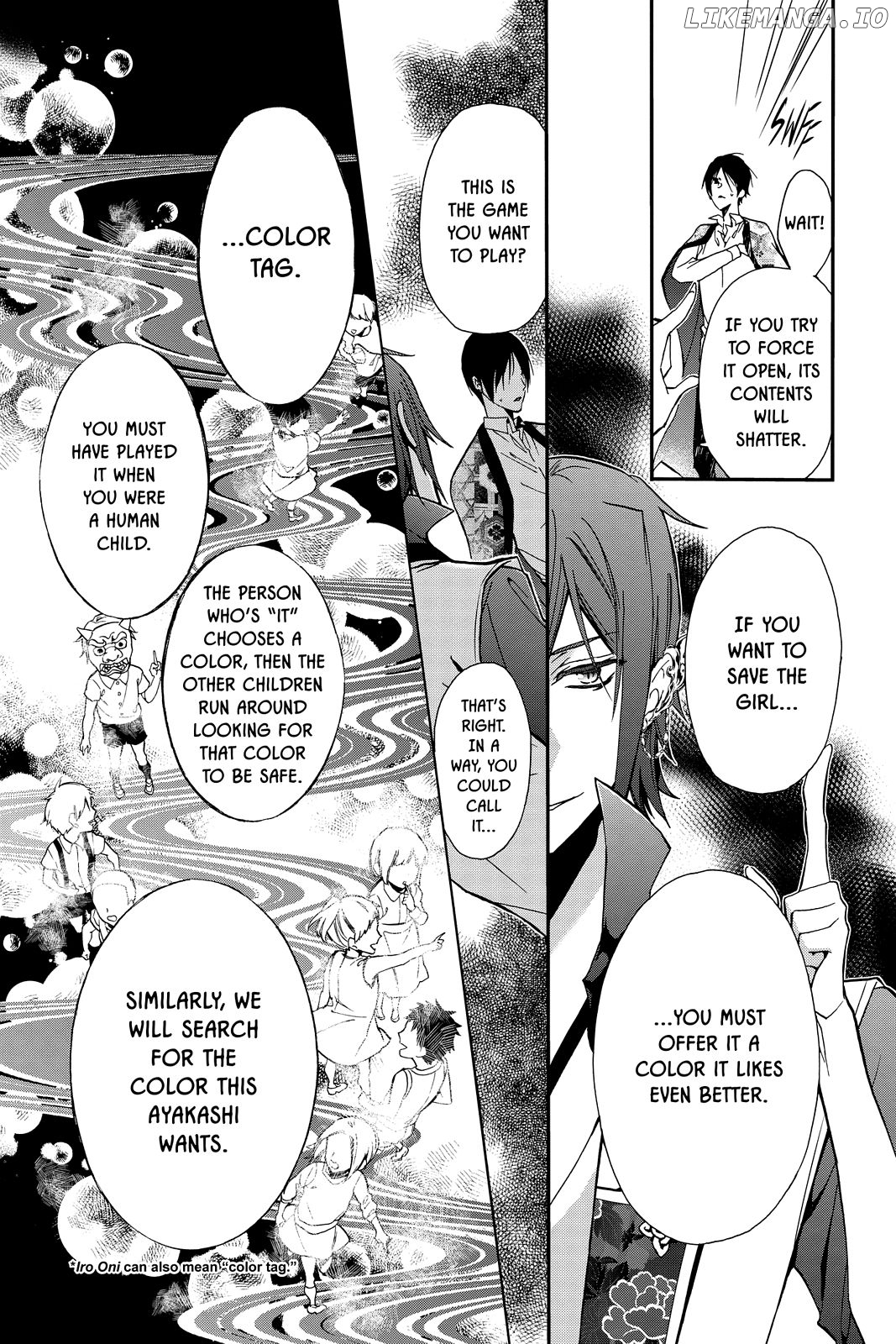 Momochi-san Chi no Ayakashi Ouji chapter 37 - page 13
