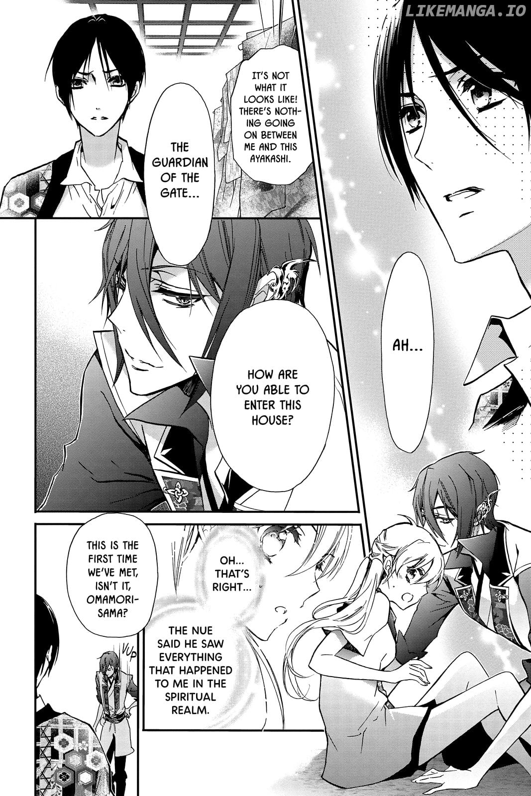 Momochi-san Chi no Ayakashi Ouji chapter 37 - page 2