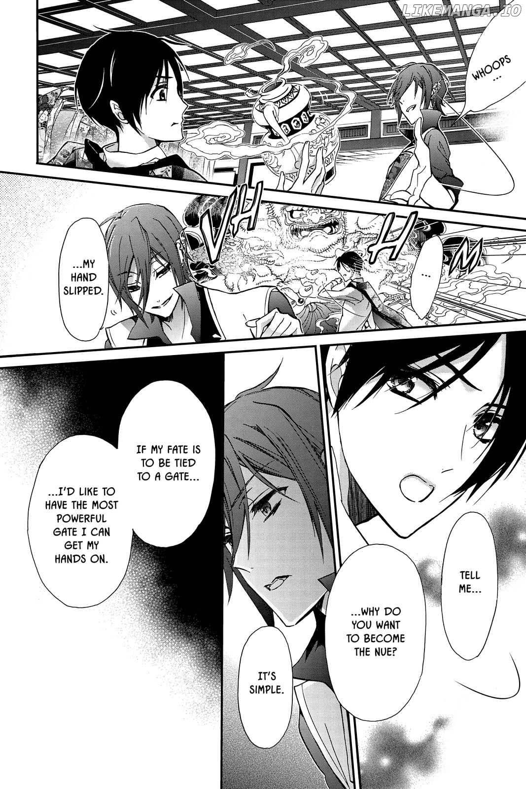 Momochi-san Chi no Ayakashi Ouji chapter 37 - page 20