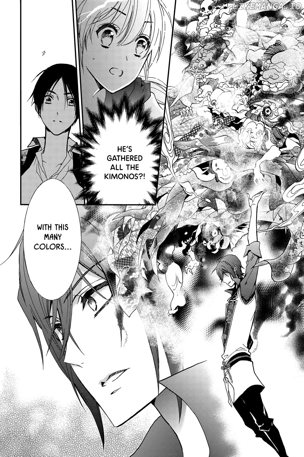 Momochi-san Chi no Ayakashi Ouji chapter 37 - page 22