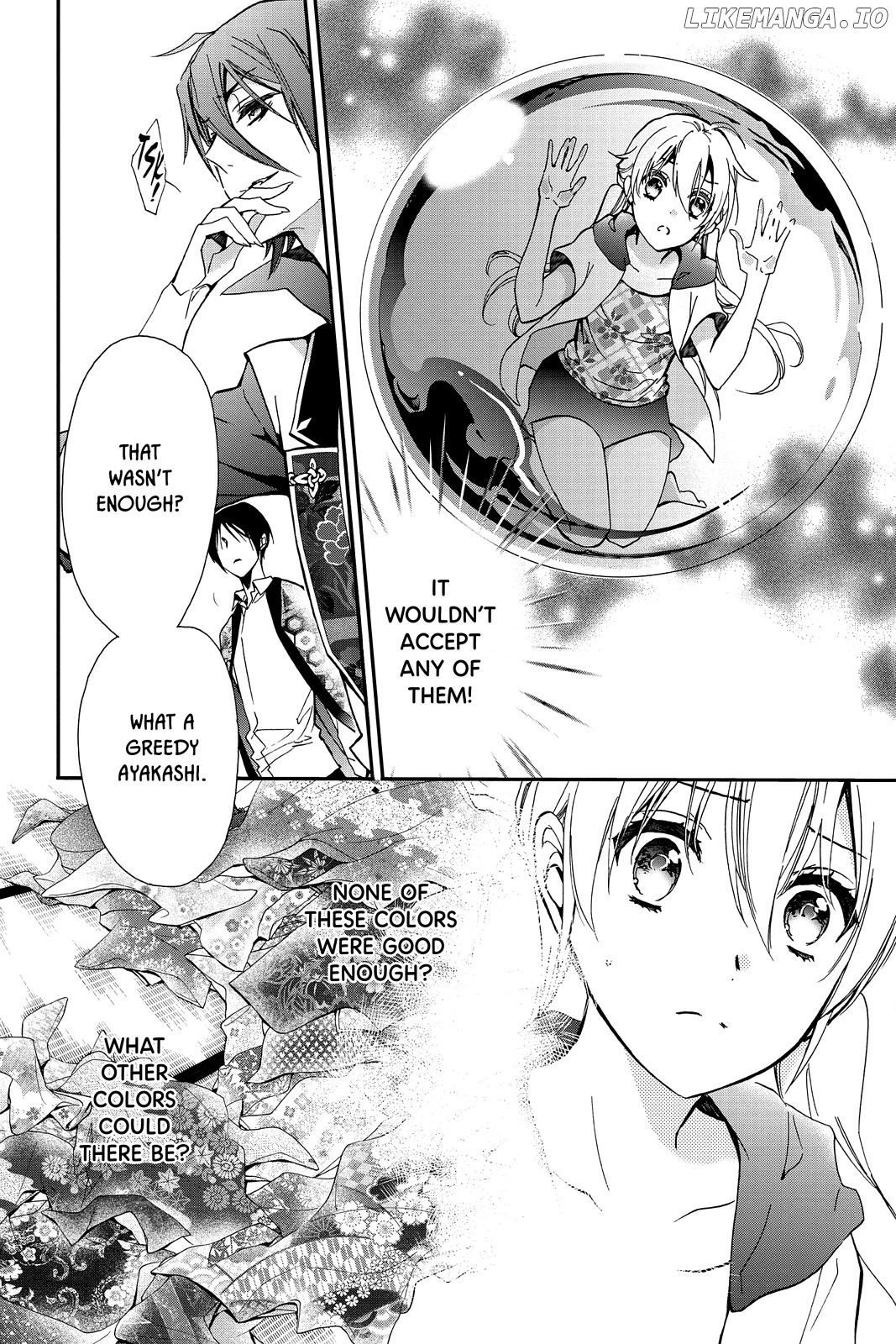 Momochi-san Chi no Ayakashi Ouji chapter 37 - page 24
