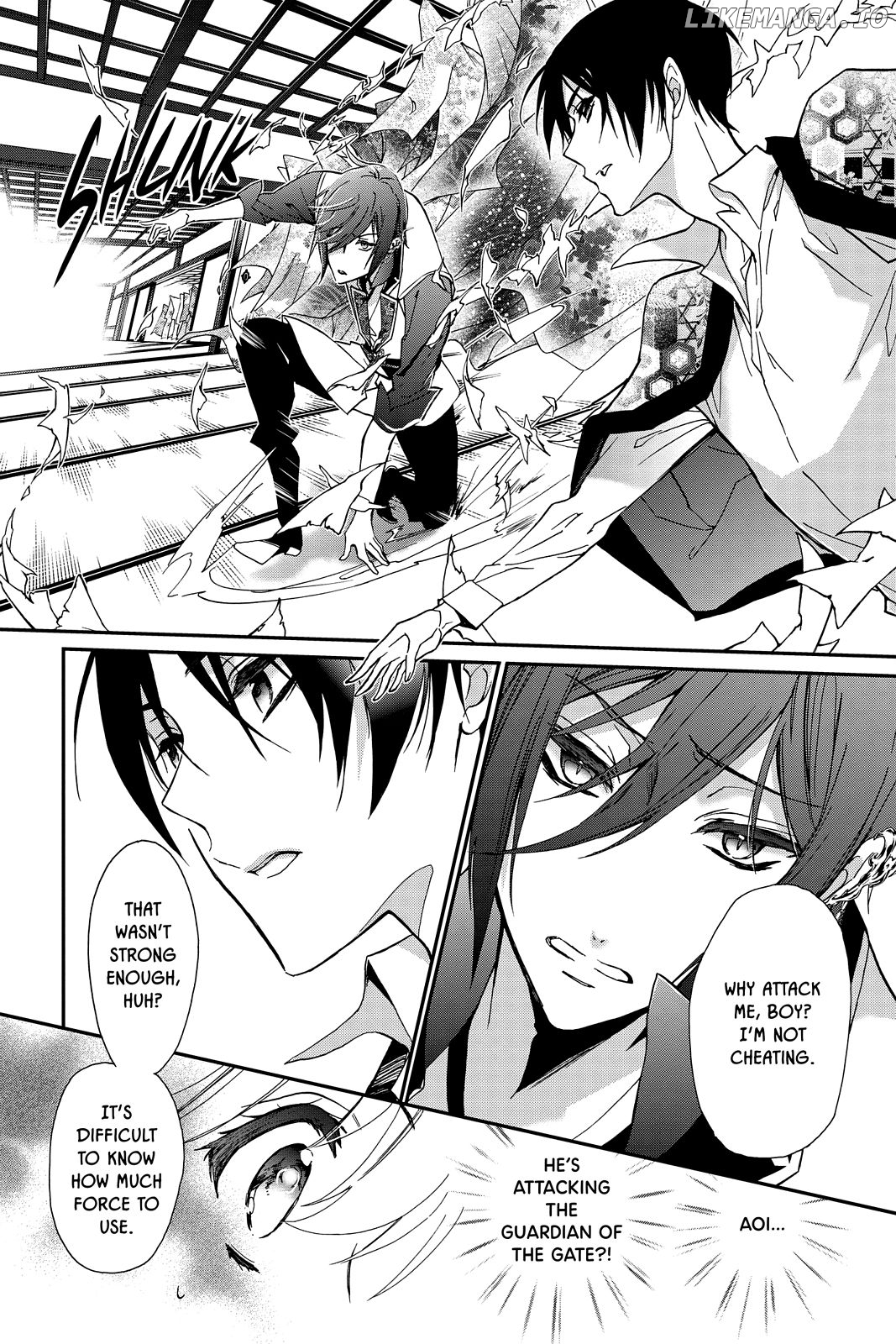 Momochi-san Chi no Ayakashi Ouji chapter 37 - page 26