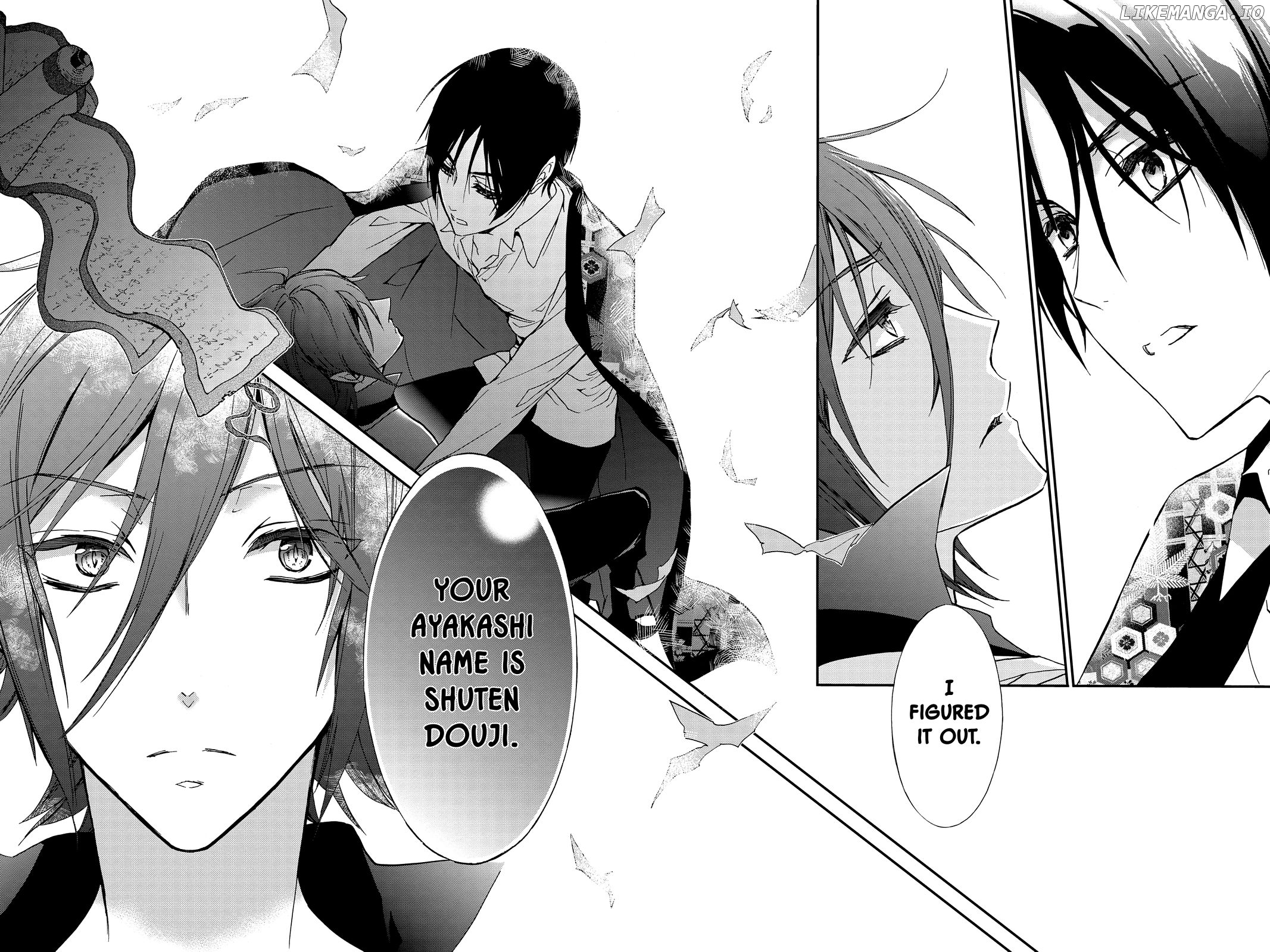 Momochi-san Chi no Ayakashi Ouji chapter 37 - page 28