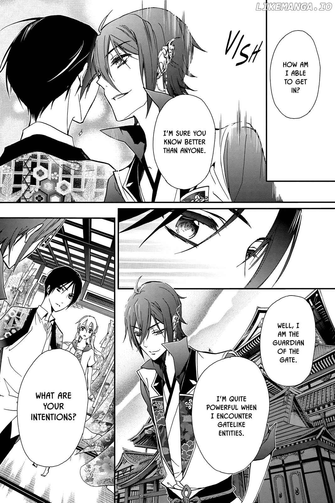 Momochi-san Chi no Ayakashi Ouji chapter 37 - page 3