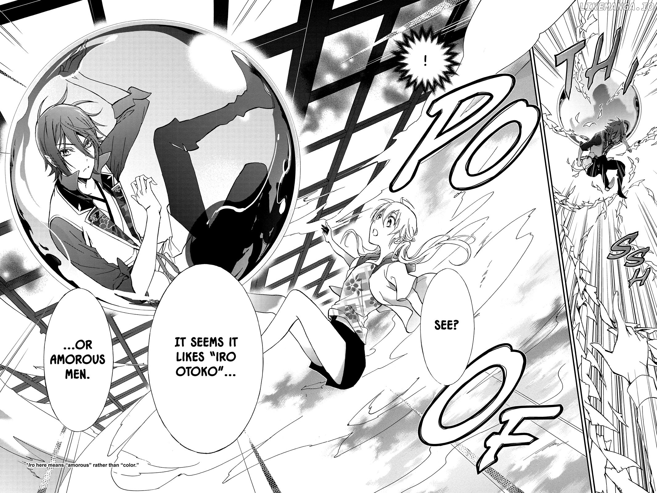 Momochi-san Chi no Ayakashi Ouji chapter 37 - page 33