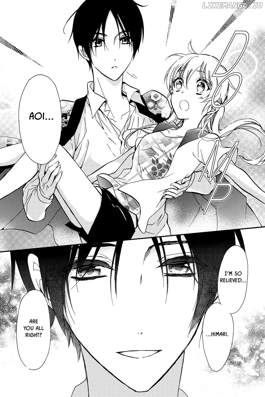 Momochi-san Chi no Ayakashi Ouji chapter 37 - page 36