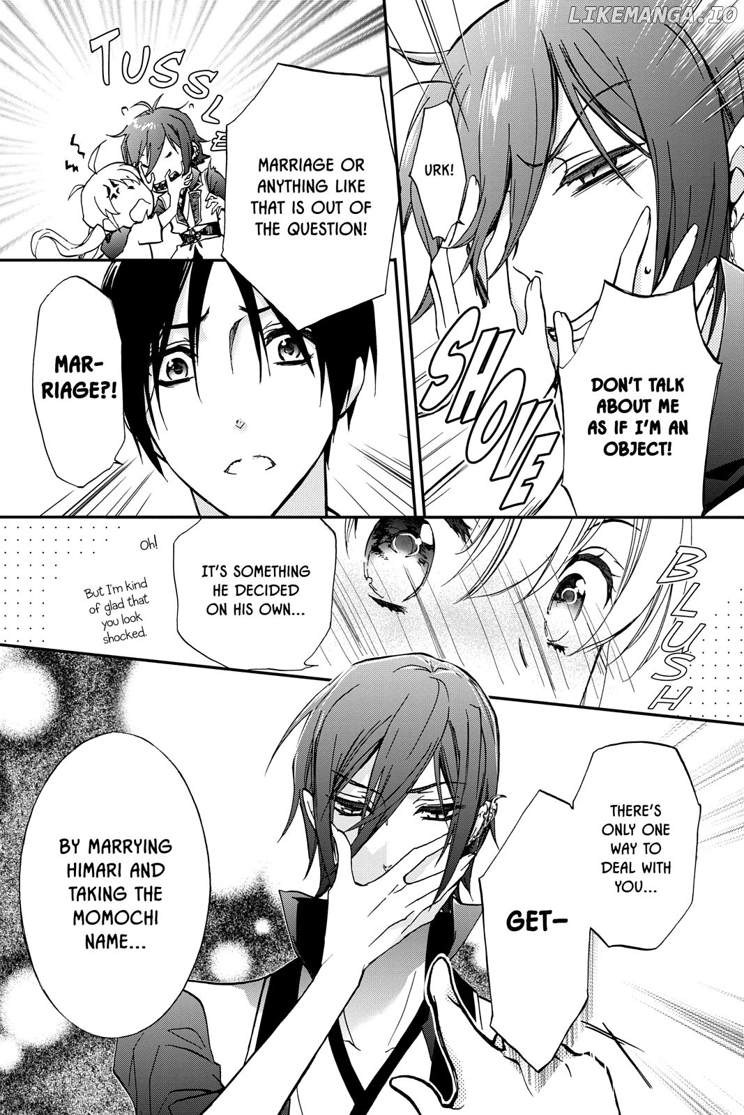 Momochi-san Chi no Ayakashi Ouji chapter 37 - page 5