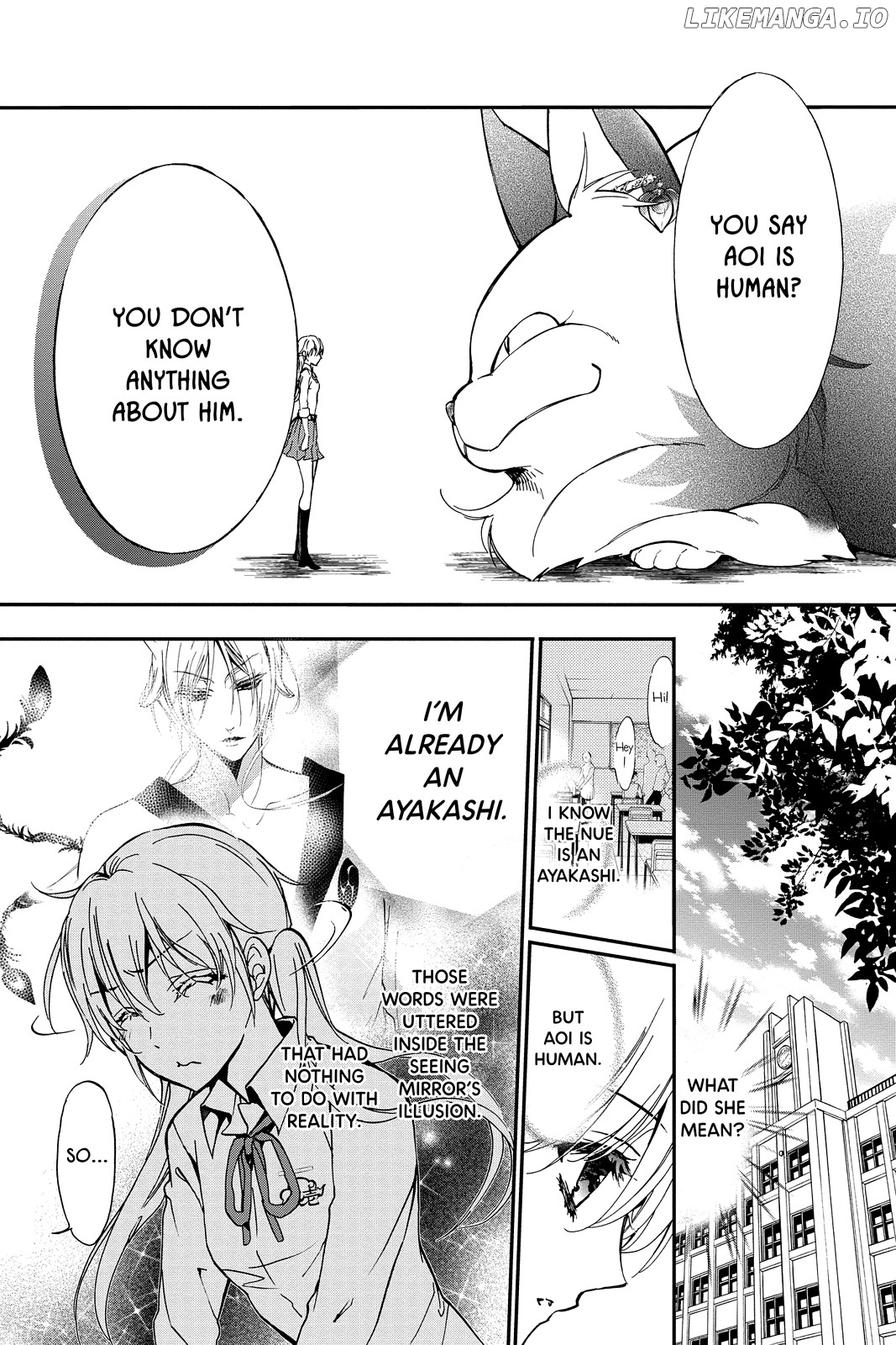 Momochi-san Chi no Ayakashi Ouji chapter 22 - page 13