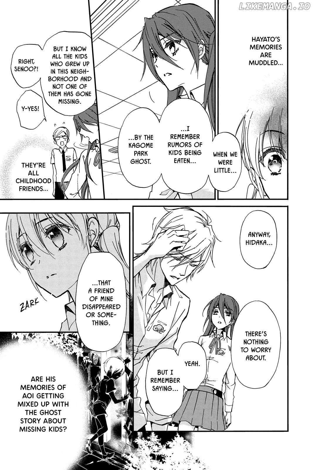 Momochi-san Chi no Ayakashi Ouji chapter 22 - page 17