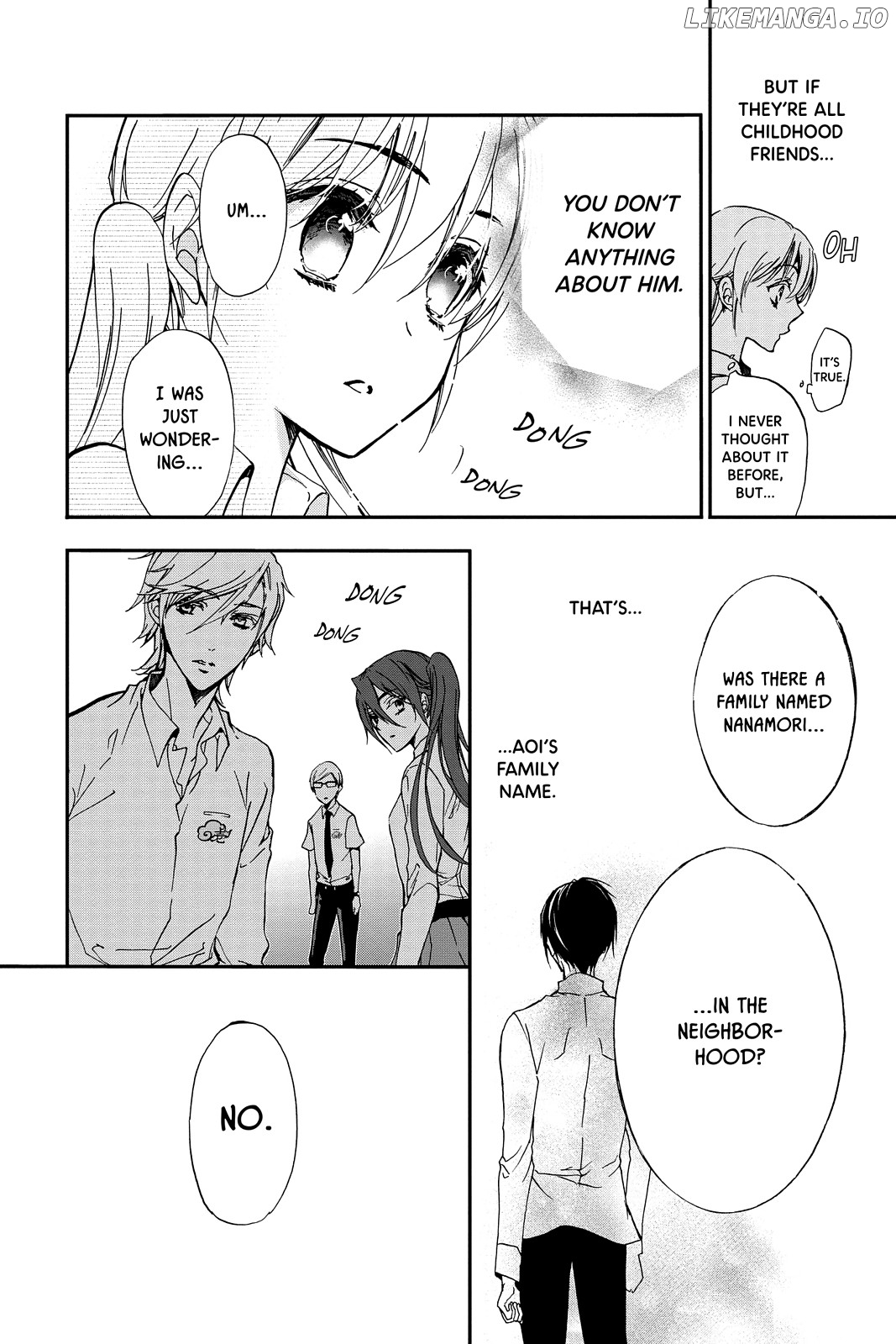 Momochi-san Chi no Ayakashi Ouji chapter 22 - page 18