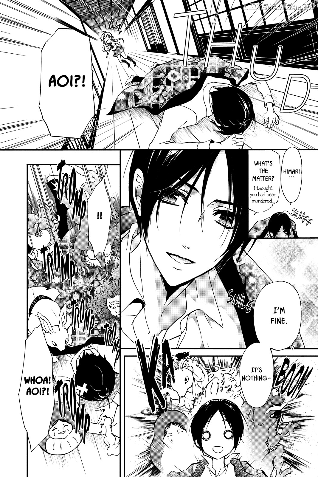 Momochi-san Chi no Ayakashi Ouji chapter 22 - page 2