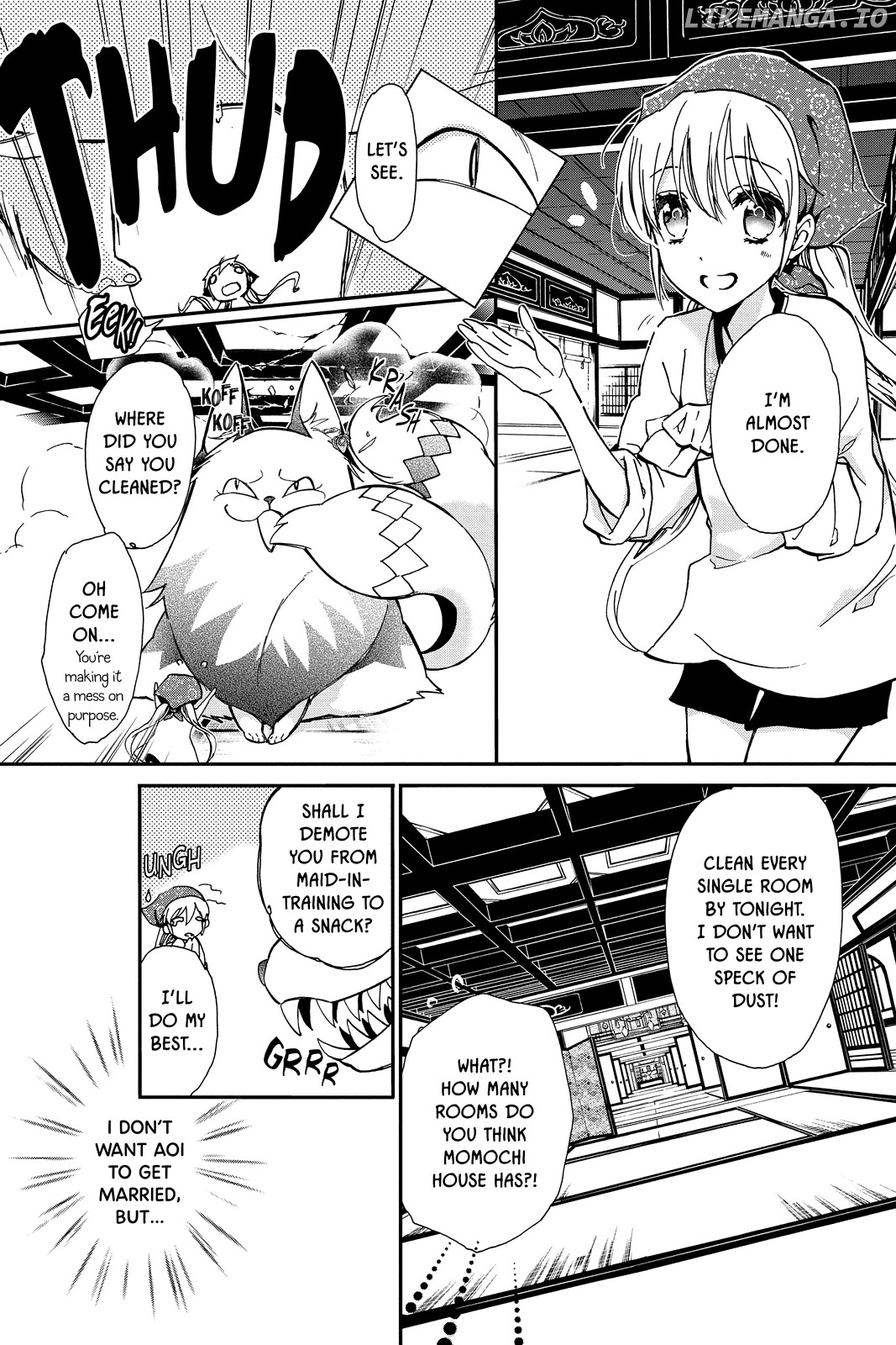 Momochi-san Chi no Ayakashi Ouji chapter 22 - page 20