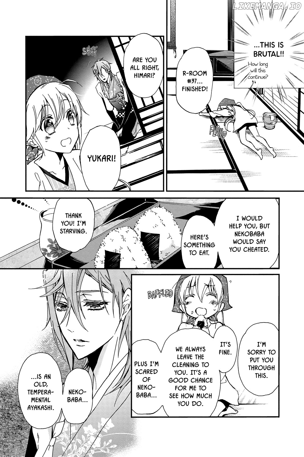 Momochi-san Chi no Ayakashi Ouji chapter 22 - page 21