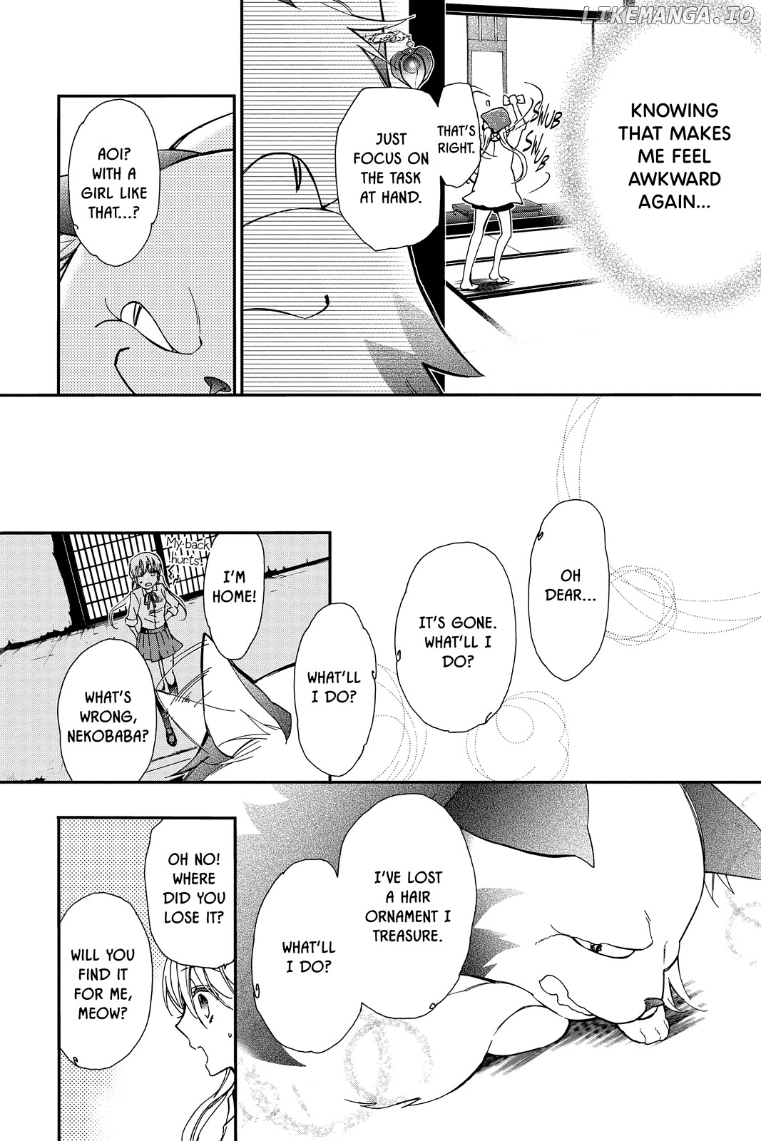 Momochi-san Chi no Ayakashi Ouji chapter 22 - page 24