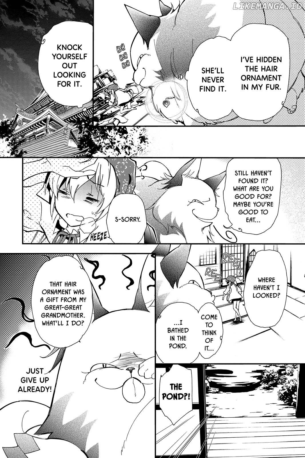 Momochi-san Chi no Ayakashi Ouji chapter 22 - page 26