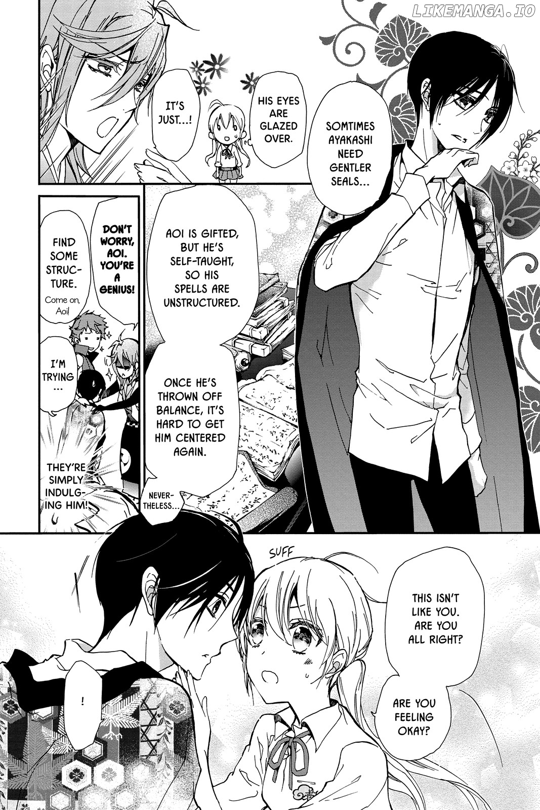 Momochi-san Chi no Ayakashi Ouji chapter 22 - page 4