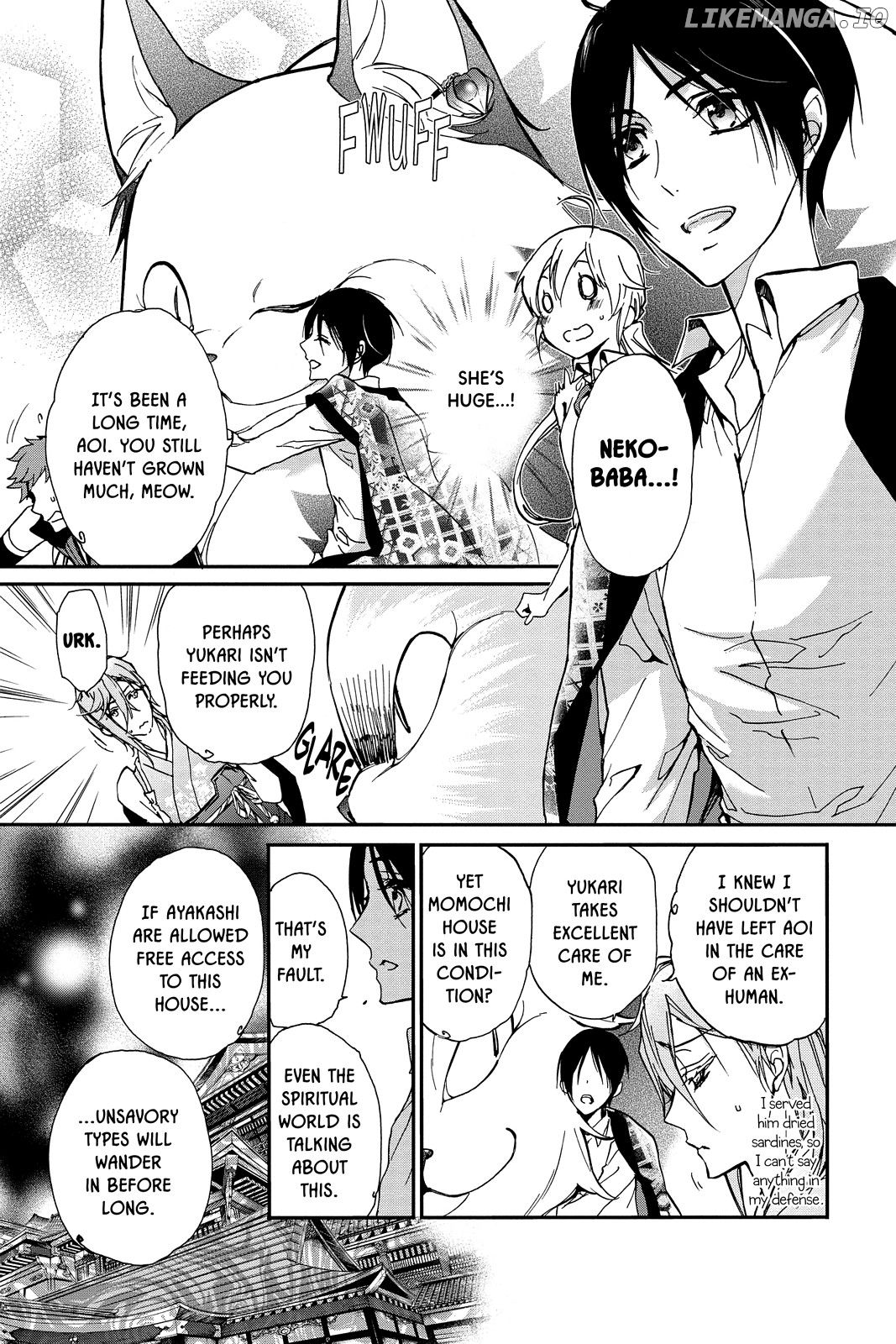 Momochi-san Chi no Ayakashi Ouji chapter 22 - page 7