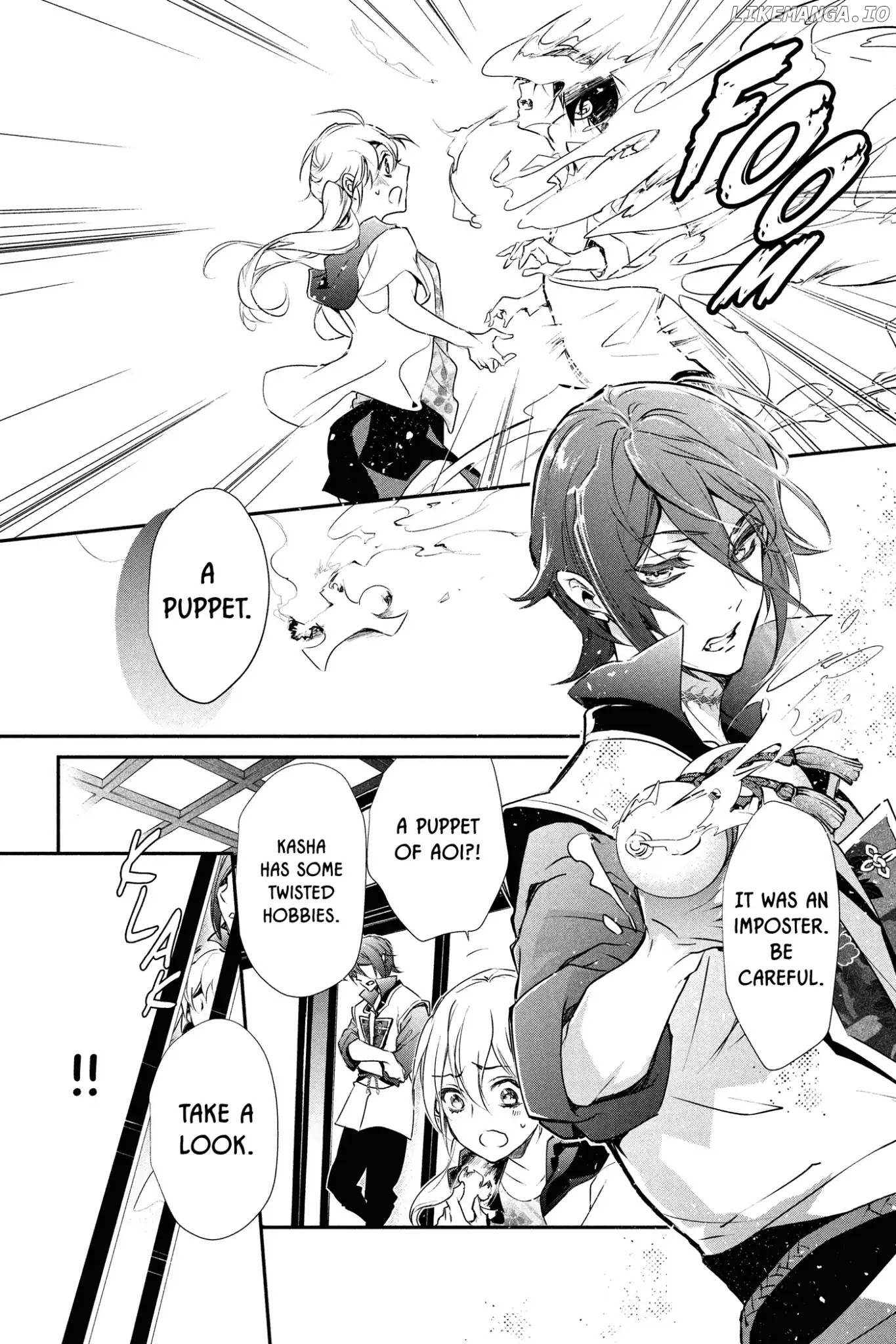 Momochi-san Chi no Ayakashi Ouji chapter 51 - page 10