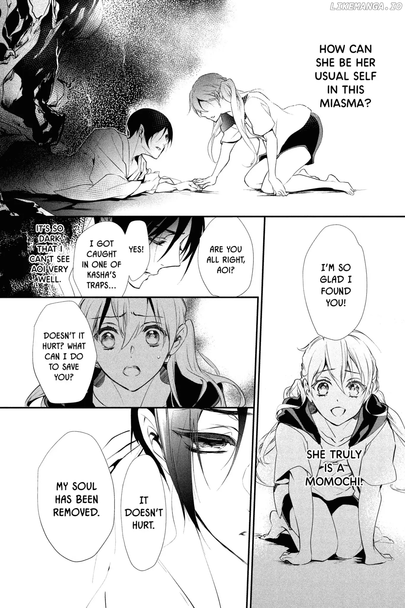 Momochi-san Chi no Ayakashi Ouji chapter 51 - page 16