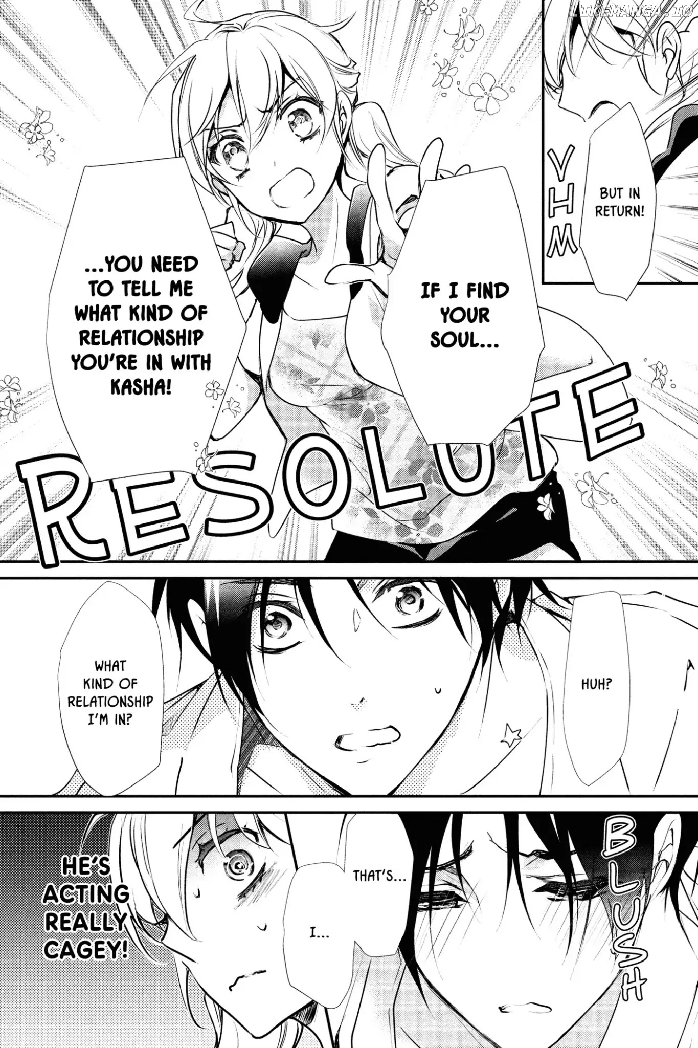 Momochi-san Chi no Ayakashi Ouji chapter 51 - page 21