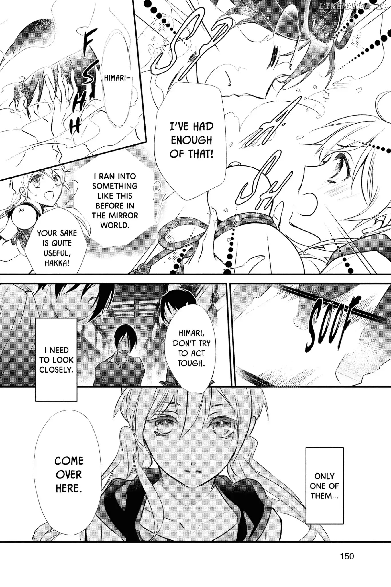 Momochi-san Chi no Ayakashi Ouji chapter 51 - page 24