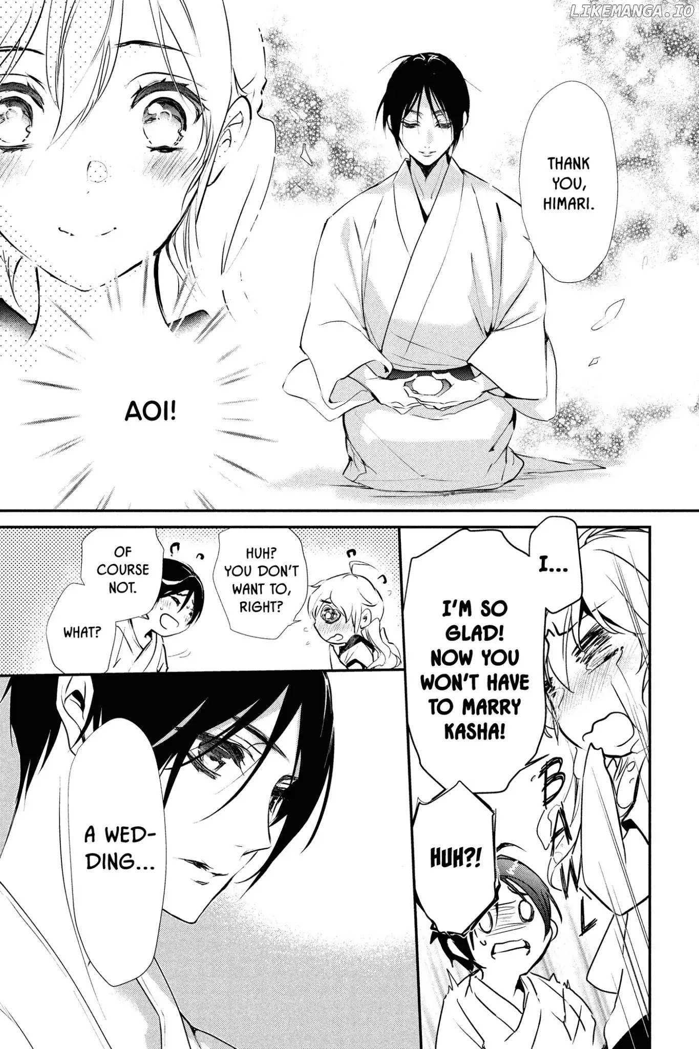 Momochi-san Chi no Ayakashi Ouji chapter 51 - page 29