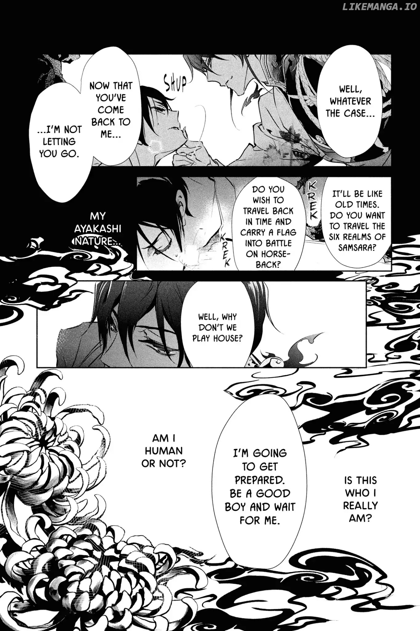 Momochi-san Chi no Ayakashi Ouji chapter 51 - page 3