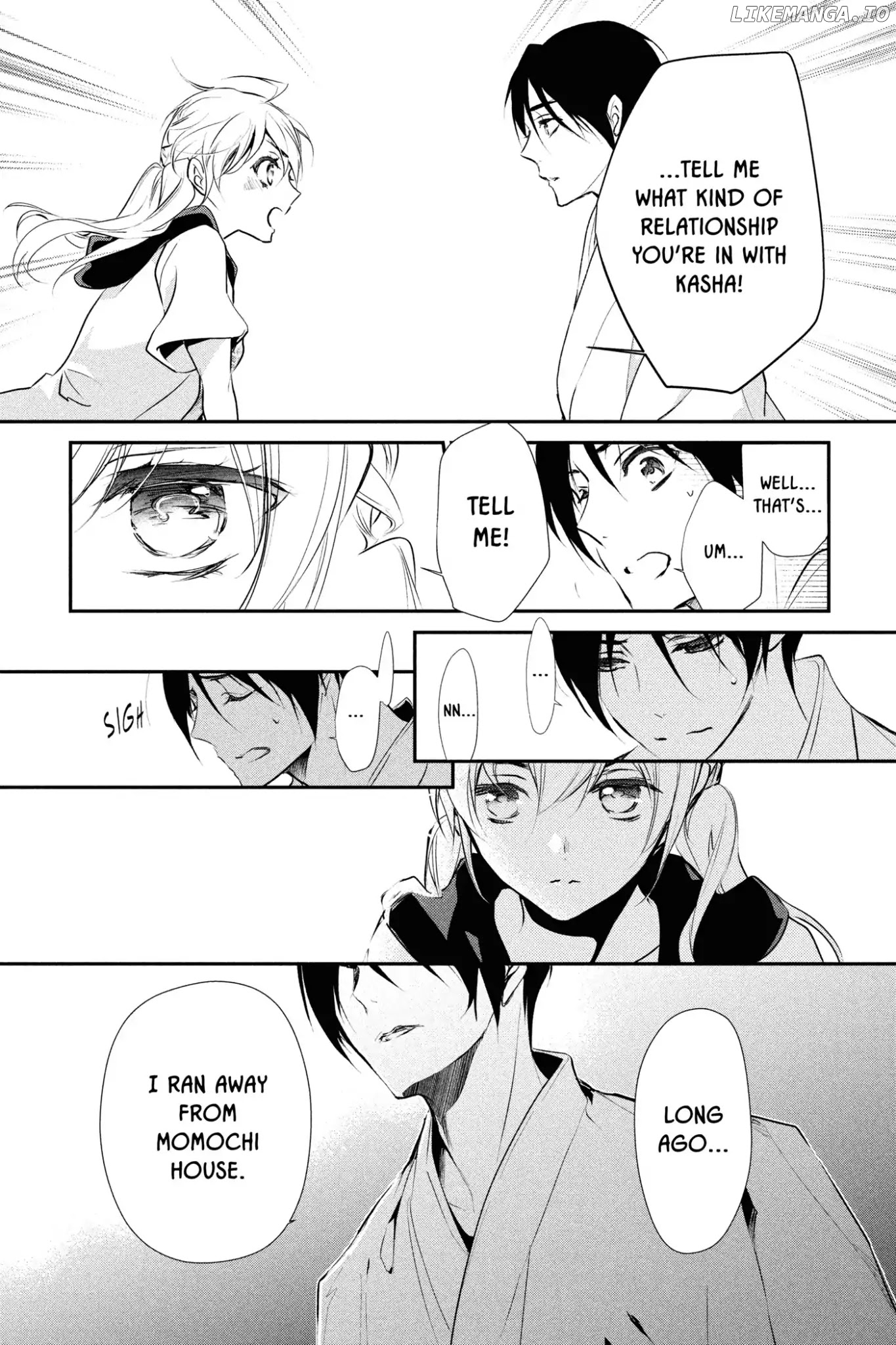 Momochi-san Chi no Ayakashi Ouji chapter 51 - page 31