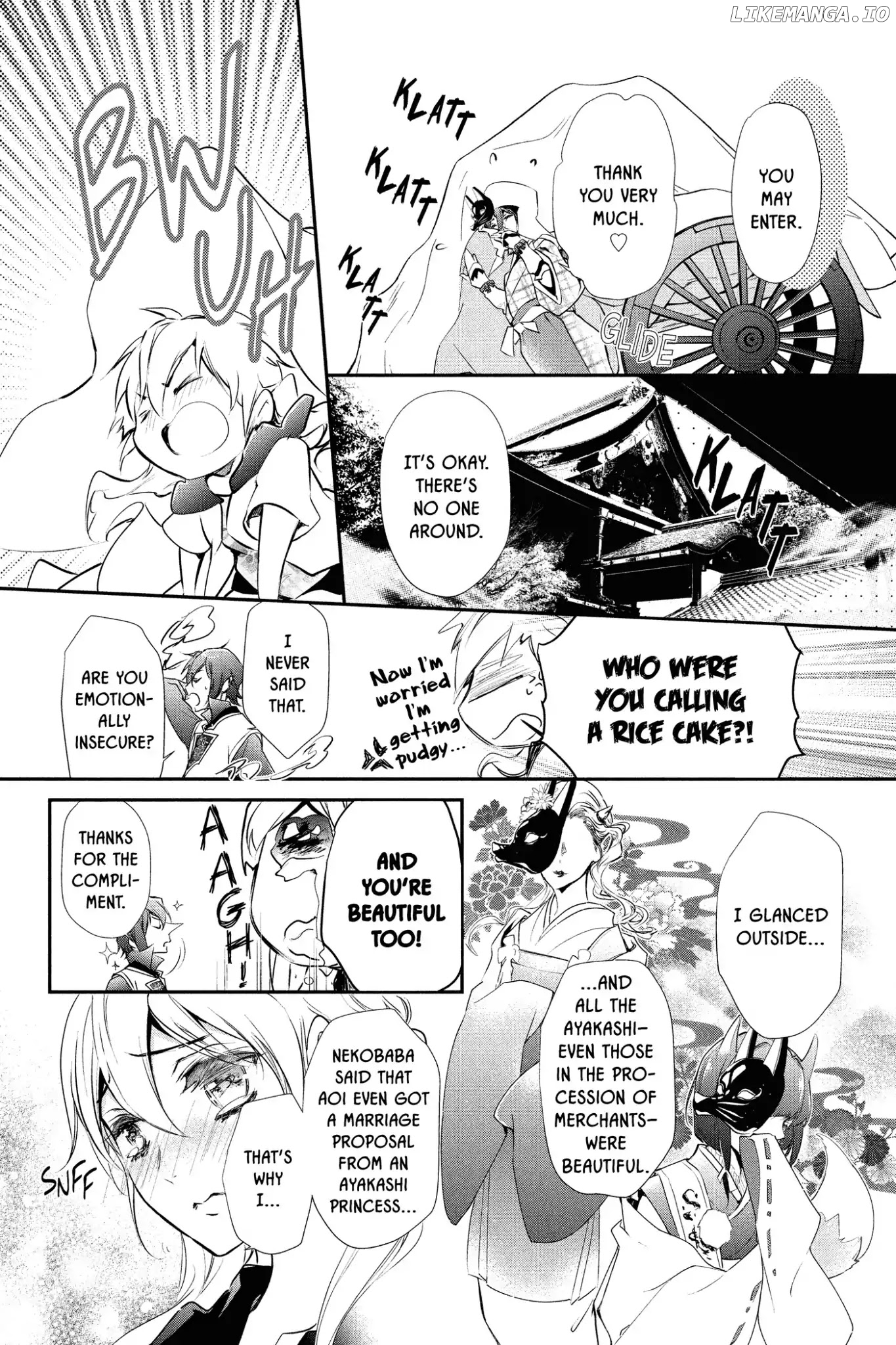 Momochi-san Chi no Ayakashi Ouji chapter 51 - page 6