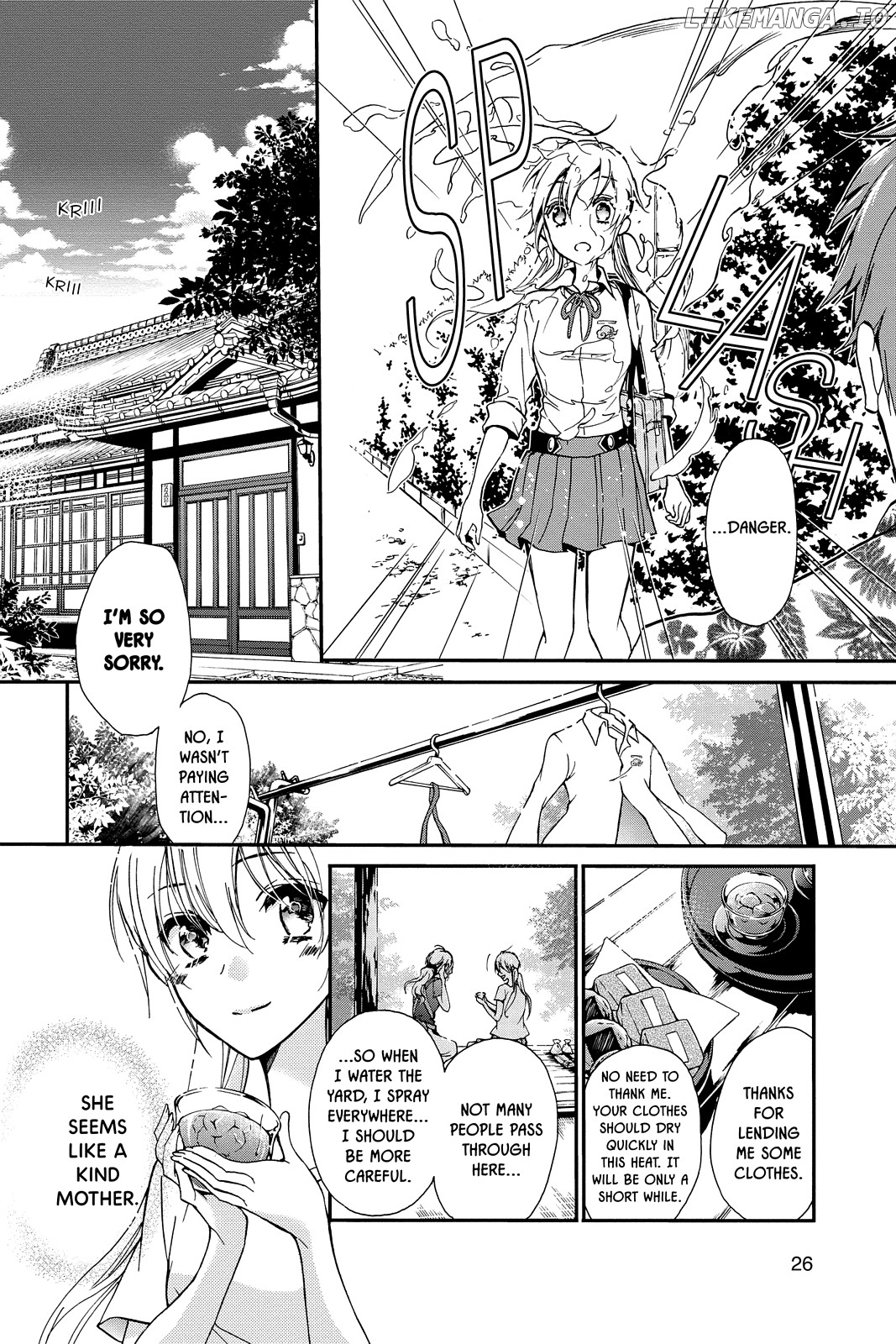 Momochi-san Chi no Ayakashi Ouji chapter 28 - page 26