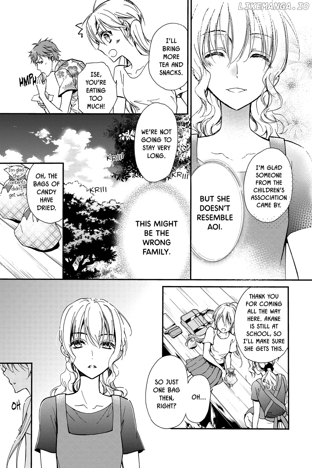 Momochi-san Chi no Ayakashi Ouji chapter 28 - page 27