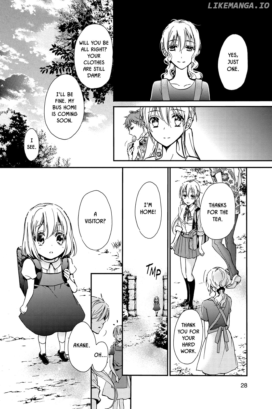 Momochi-san Chi no Ayakashi Ouji chapter 28 - page 28