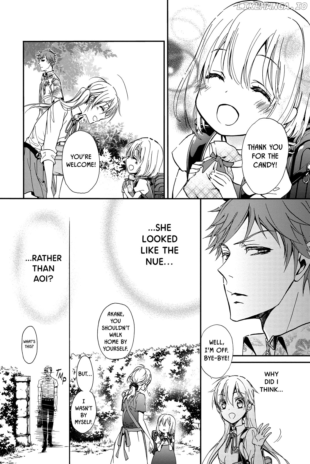 Momochi-san Chi no Ayakashi Ouji chapter 28 - page 30