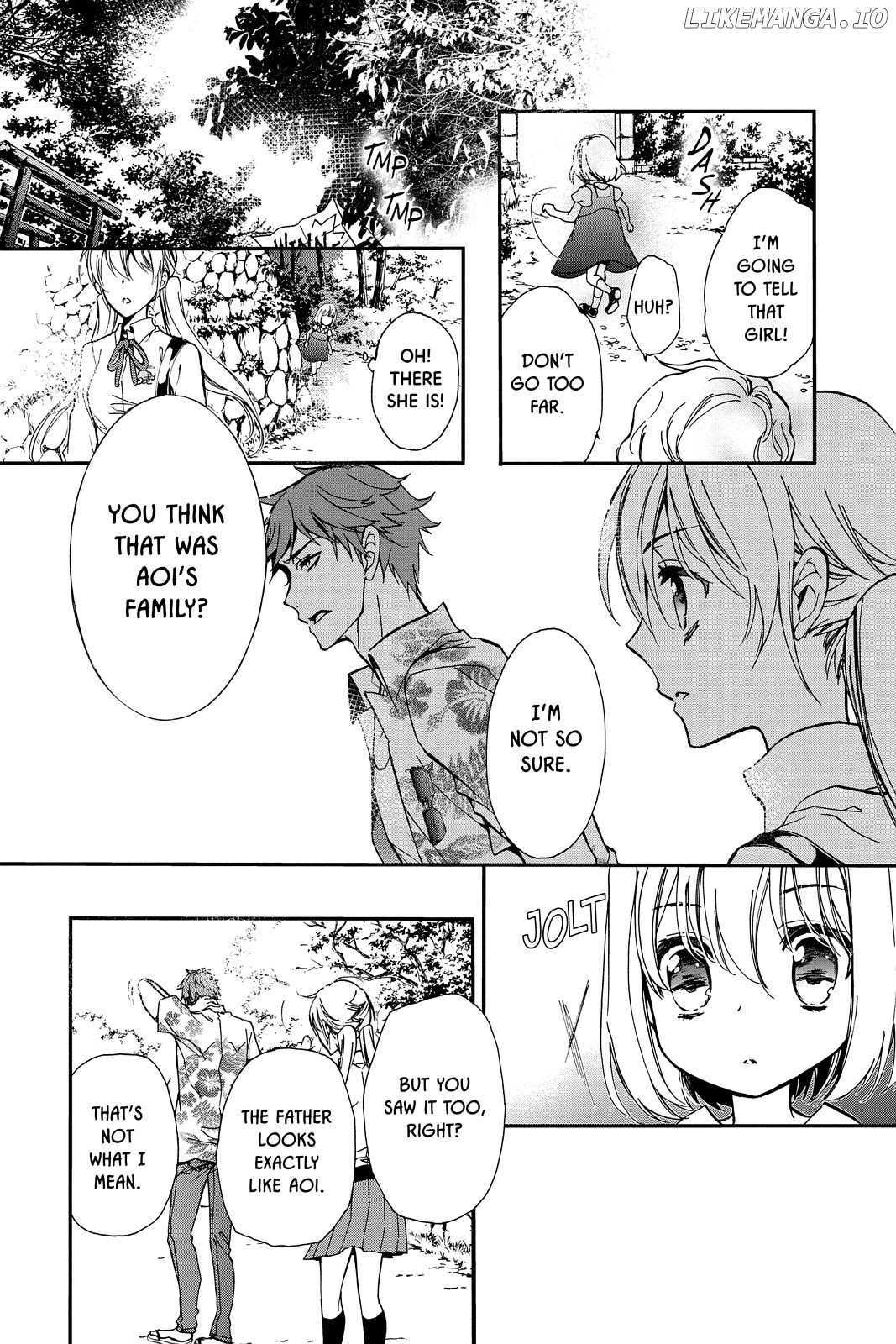 Momochi-san Chi no Ayakashi Ouji chapter 28 - page 34