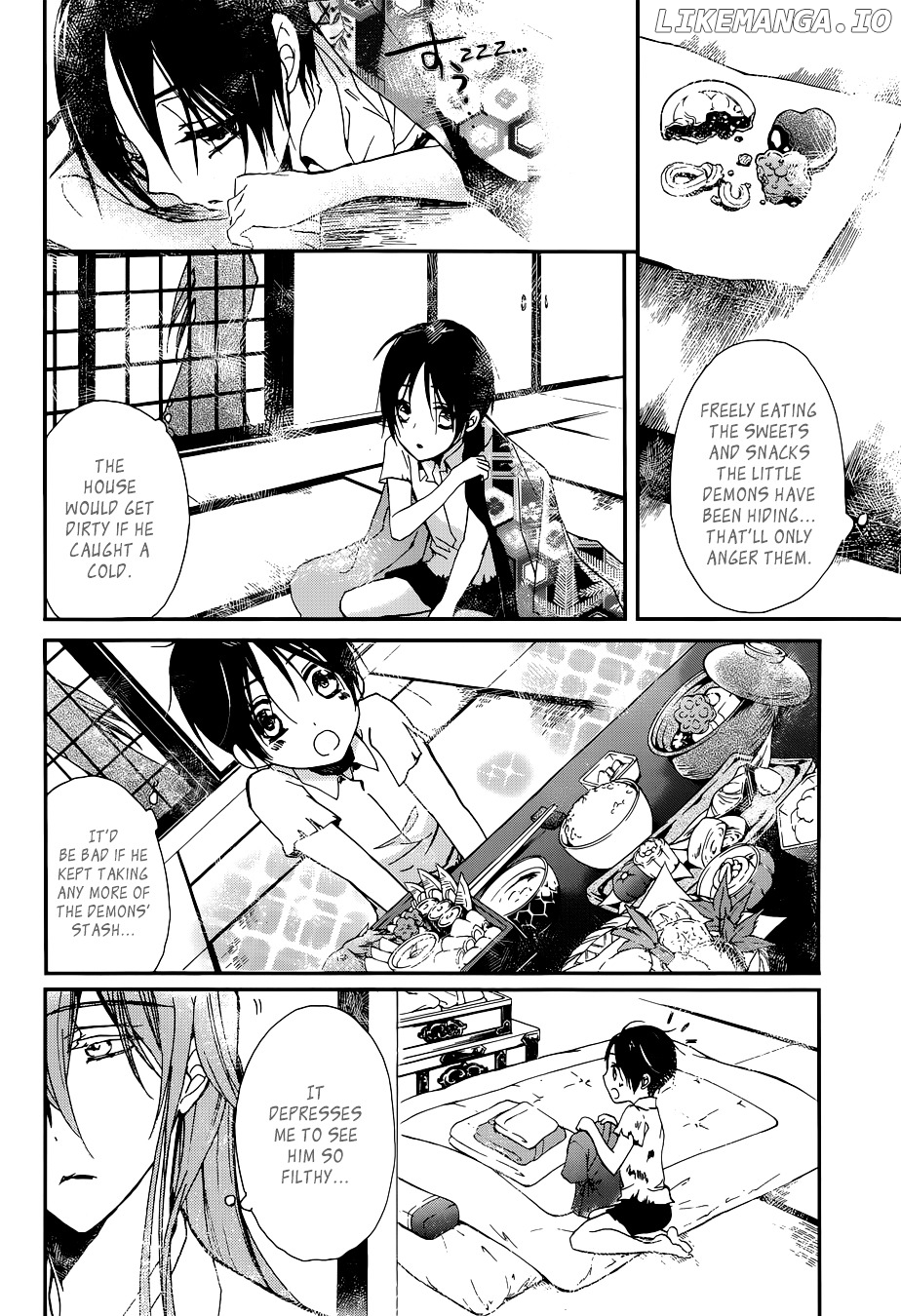 Momochi-san Chi no Ayakashi Ouji chapter 8.5 - page 5
