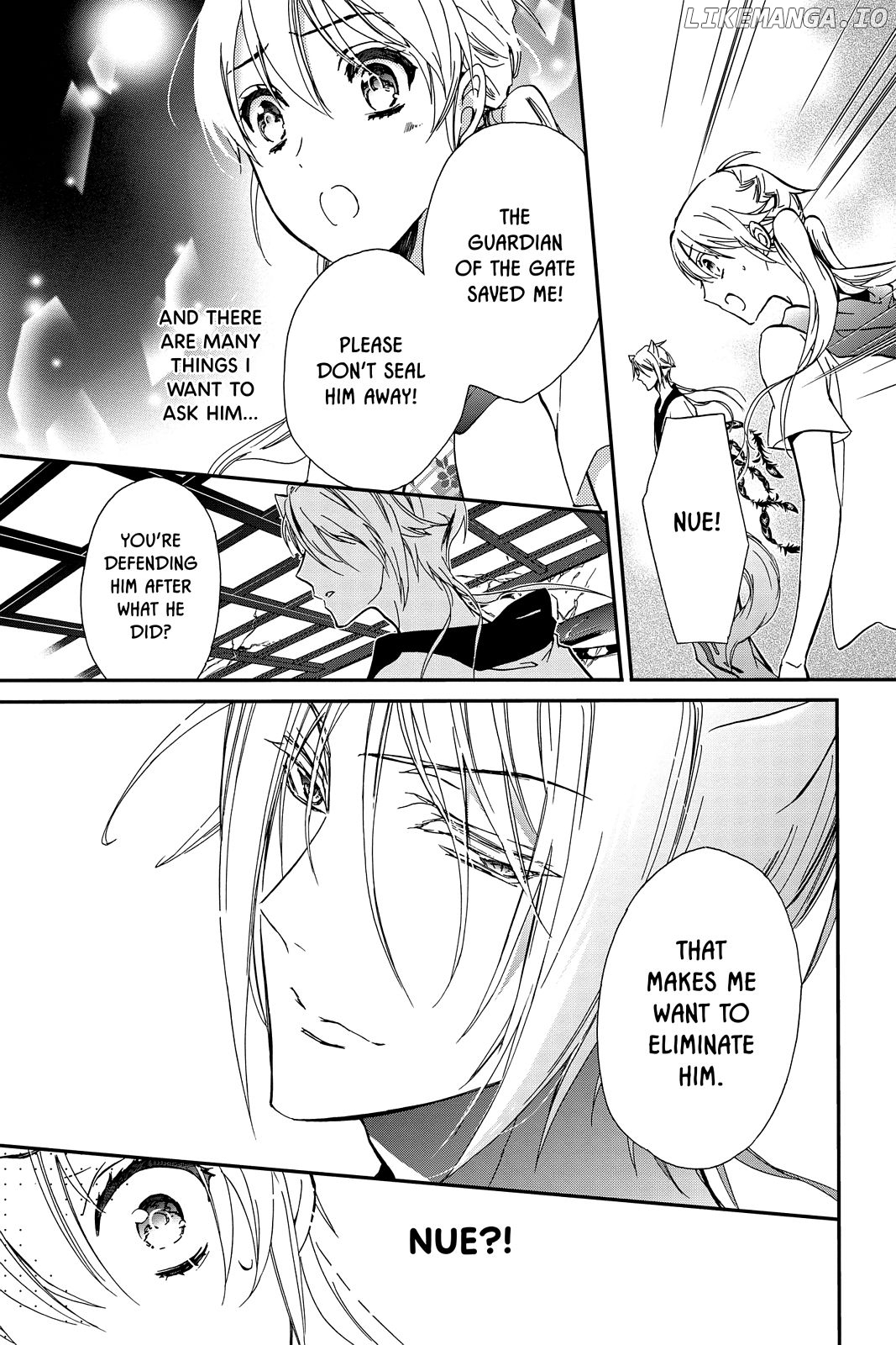 Momochi-san Chi no Ayakashi Ouji chapter 38 - page 11