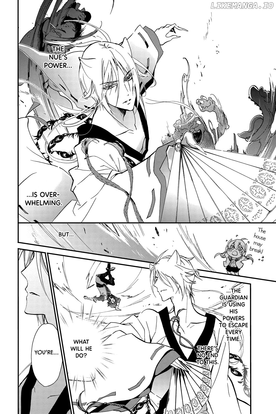 Momochi-san Chi no Ayakashi Ouji chapter 38 - page 12
