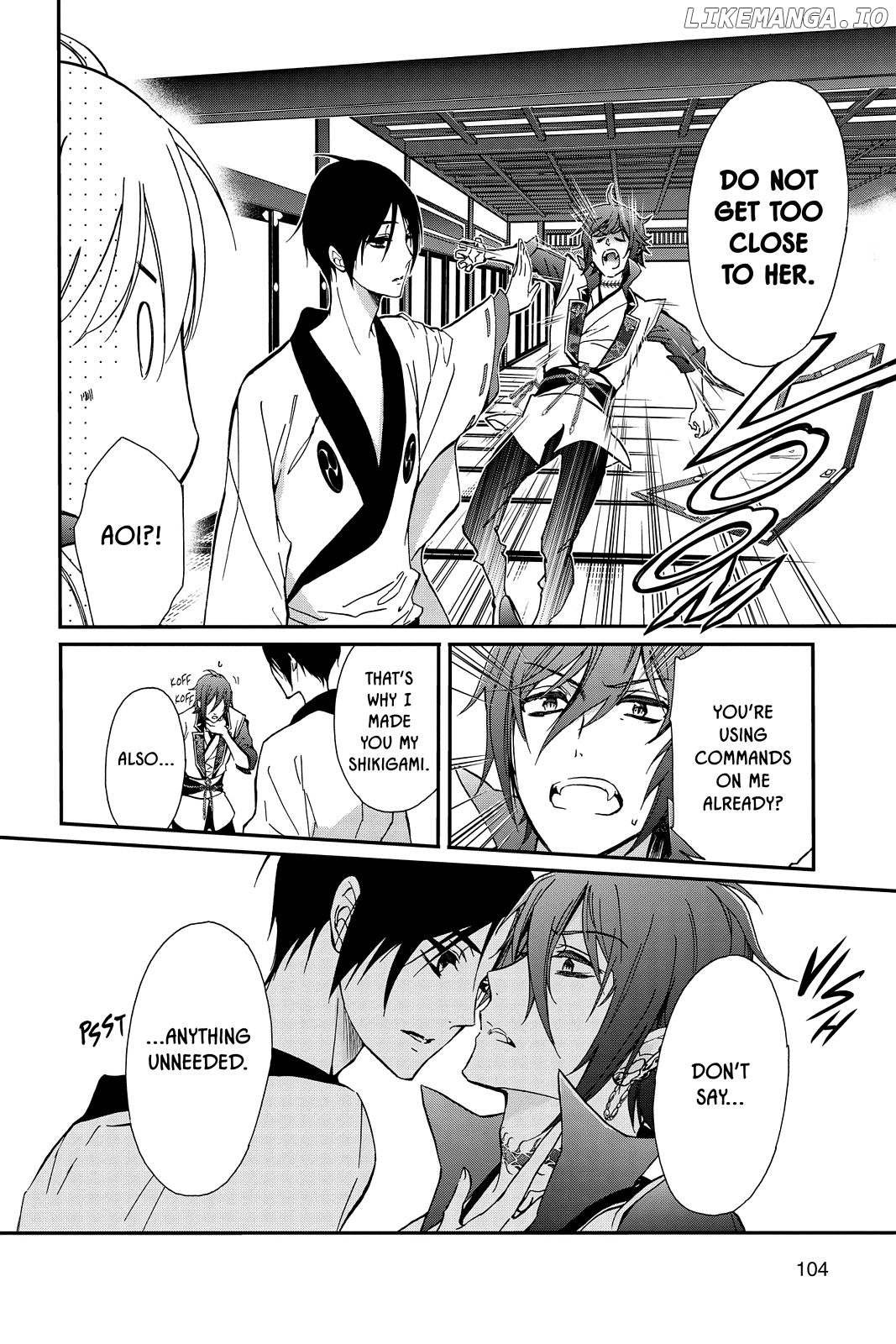 Momochi-san Chi no Ayakashi Ouji chapter 38 - page 24