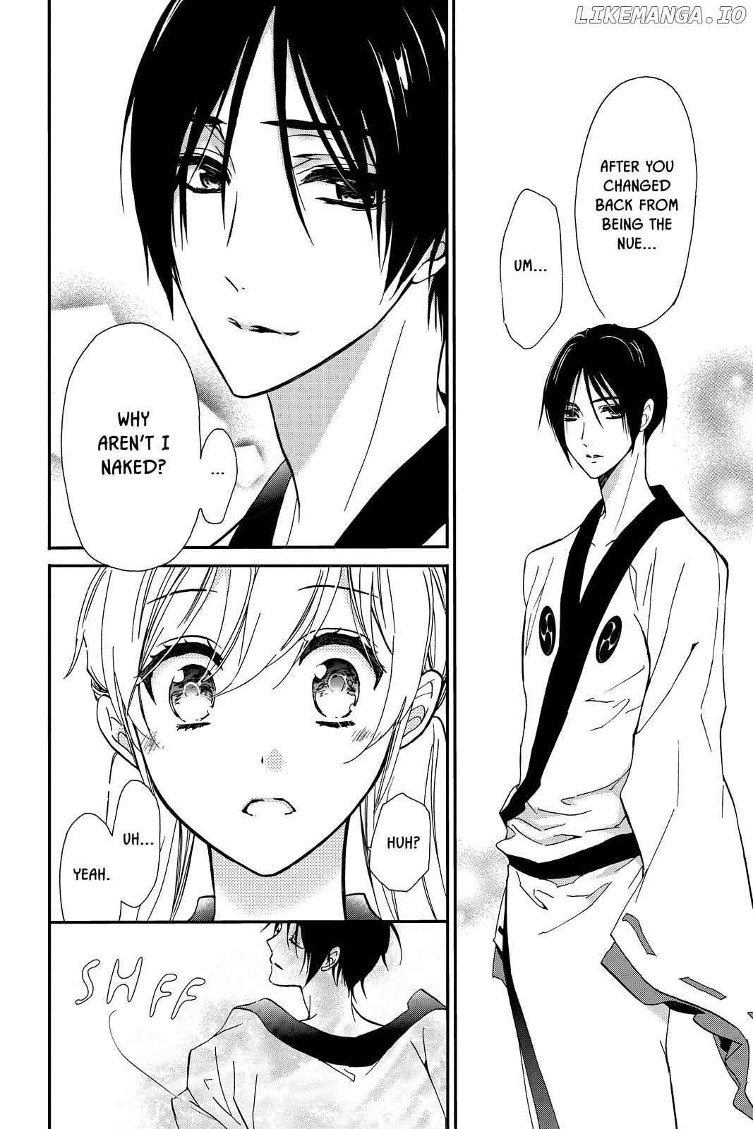 Momochi-san Chi no Ayakashi Ouji chapter 38 - page 26