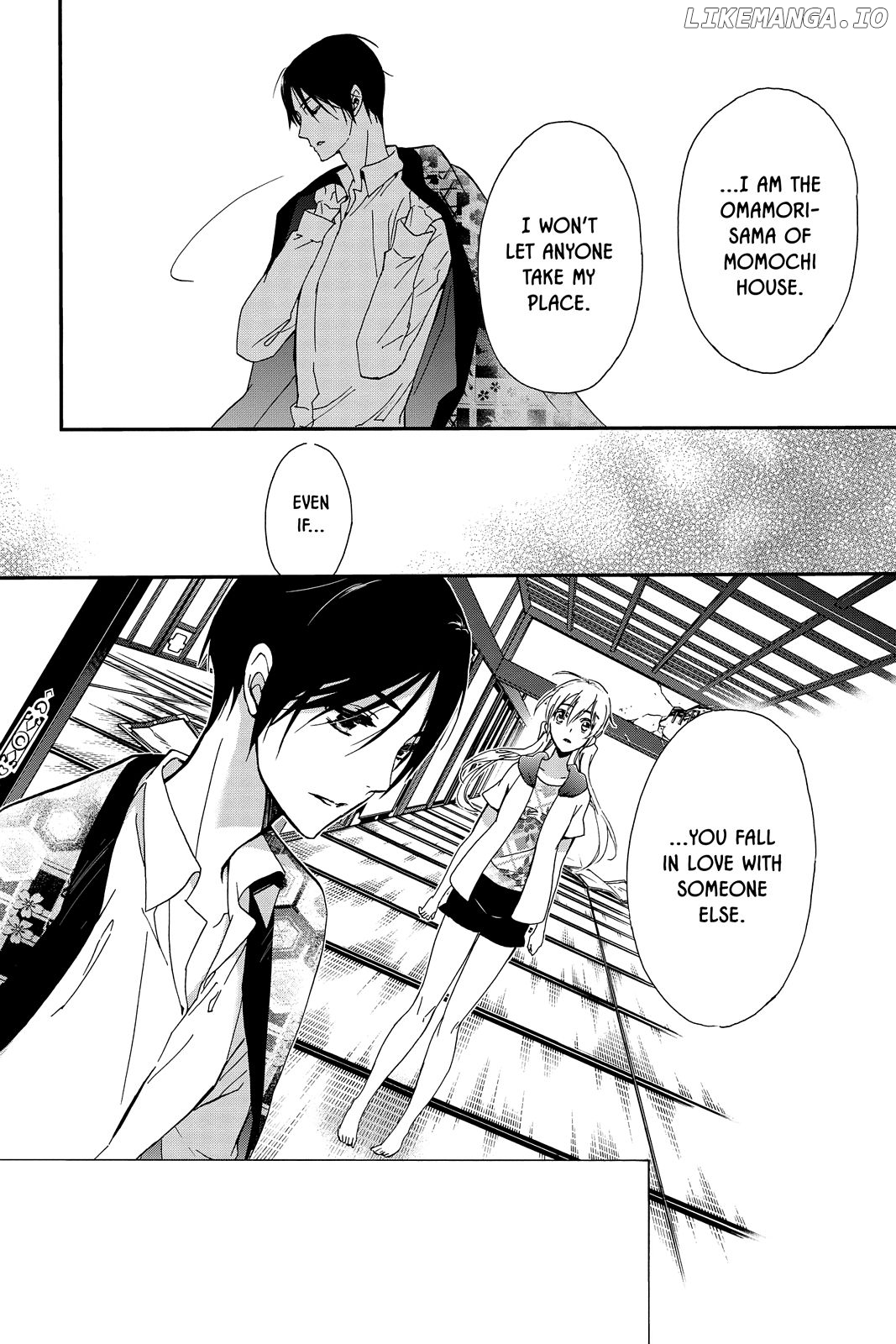 Momochi-san Chi no Ayakashi Ouji chapter 38 - page 32