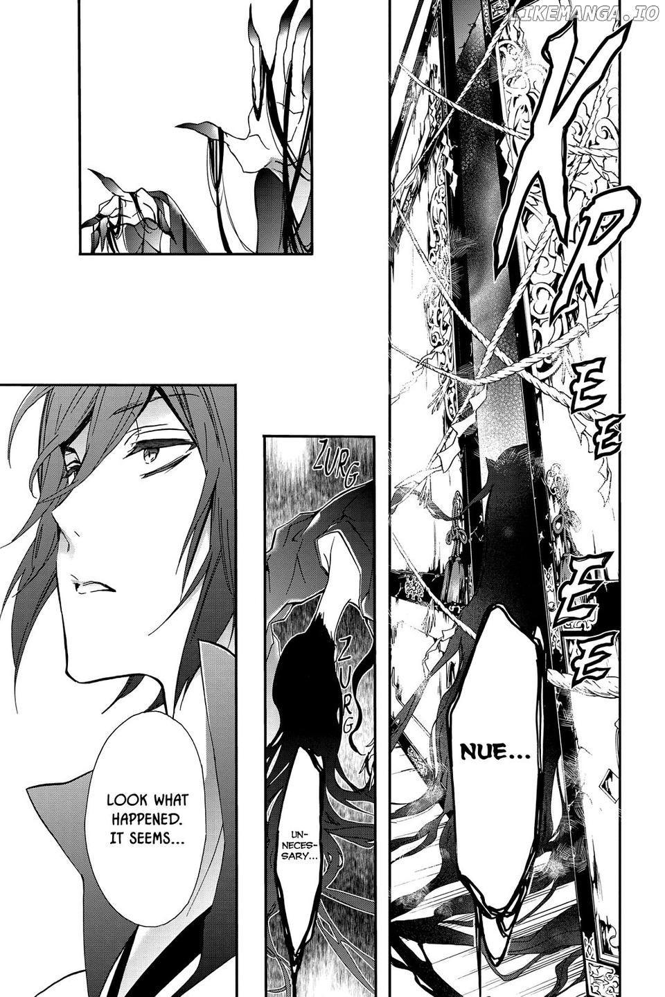 Momochi-san Chi no Ayakashi Ouji chapter 38 - page 35